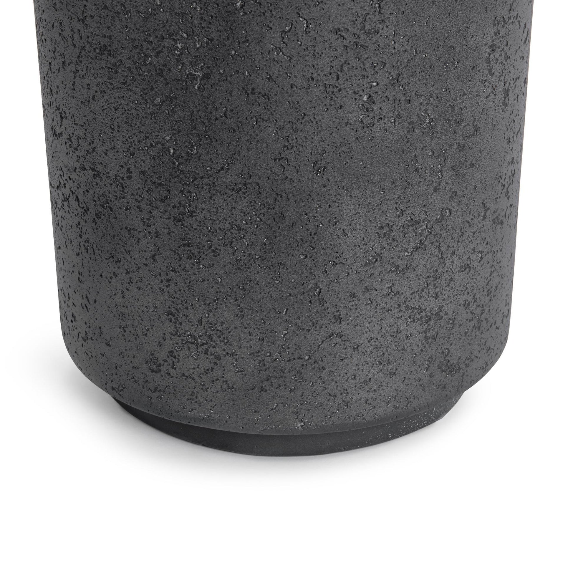 Darsa Outdoor Accent Table - Dark Gray