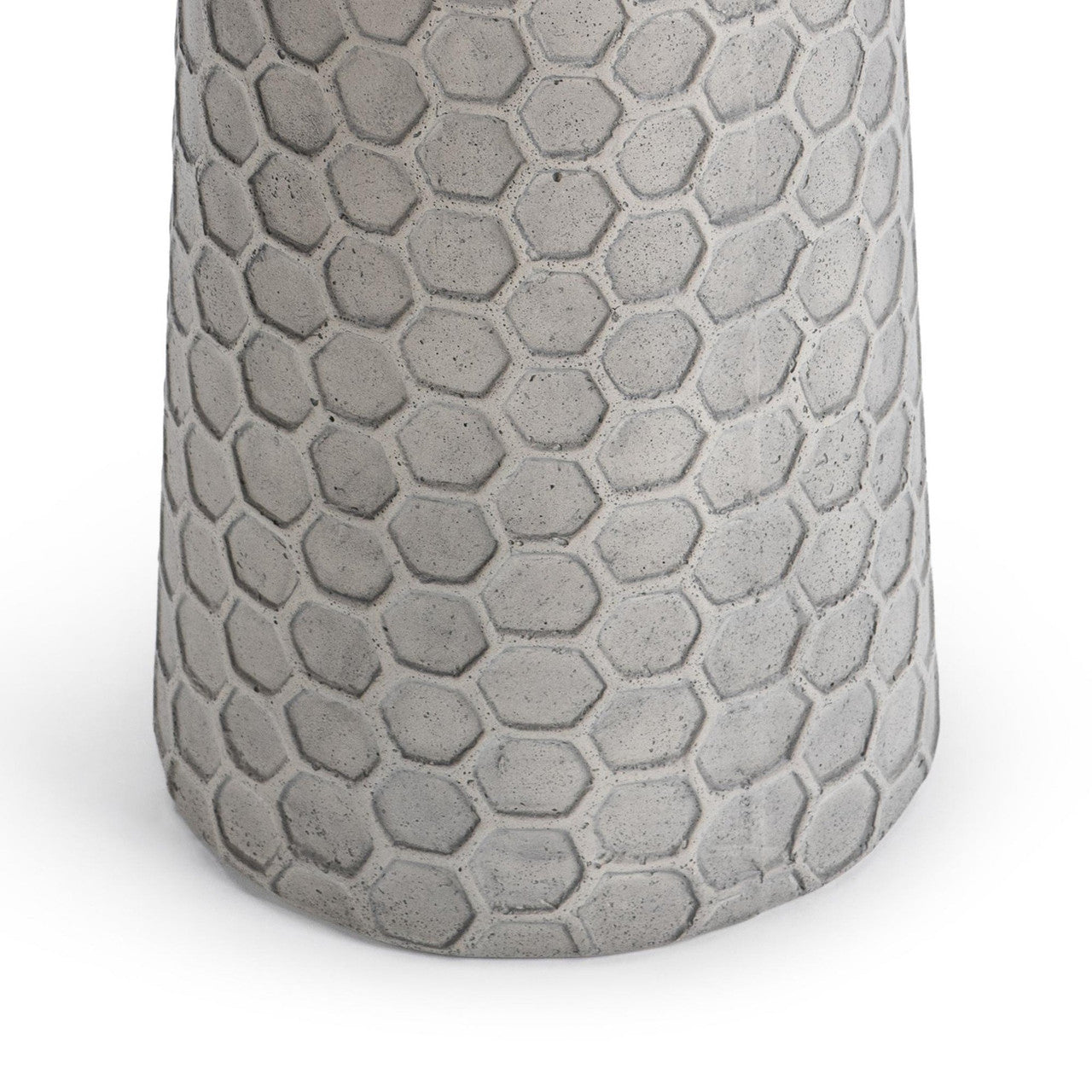 Delaine  Light Grey Outdoor Accent Table 20"
