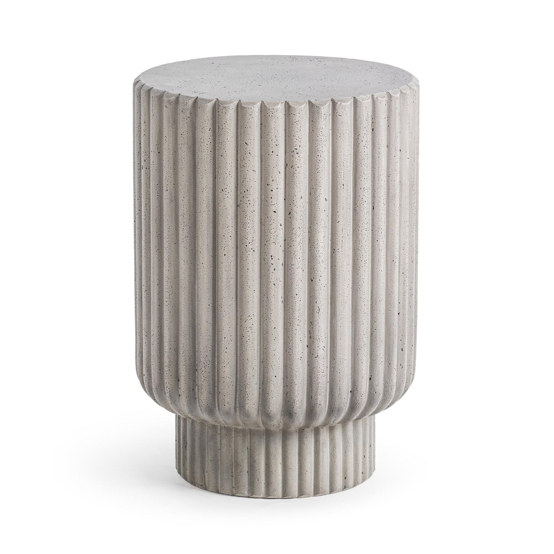 Givens Outdoor Accent Table - Light Gray