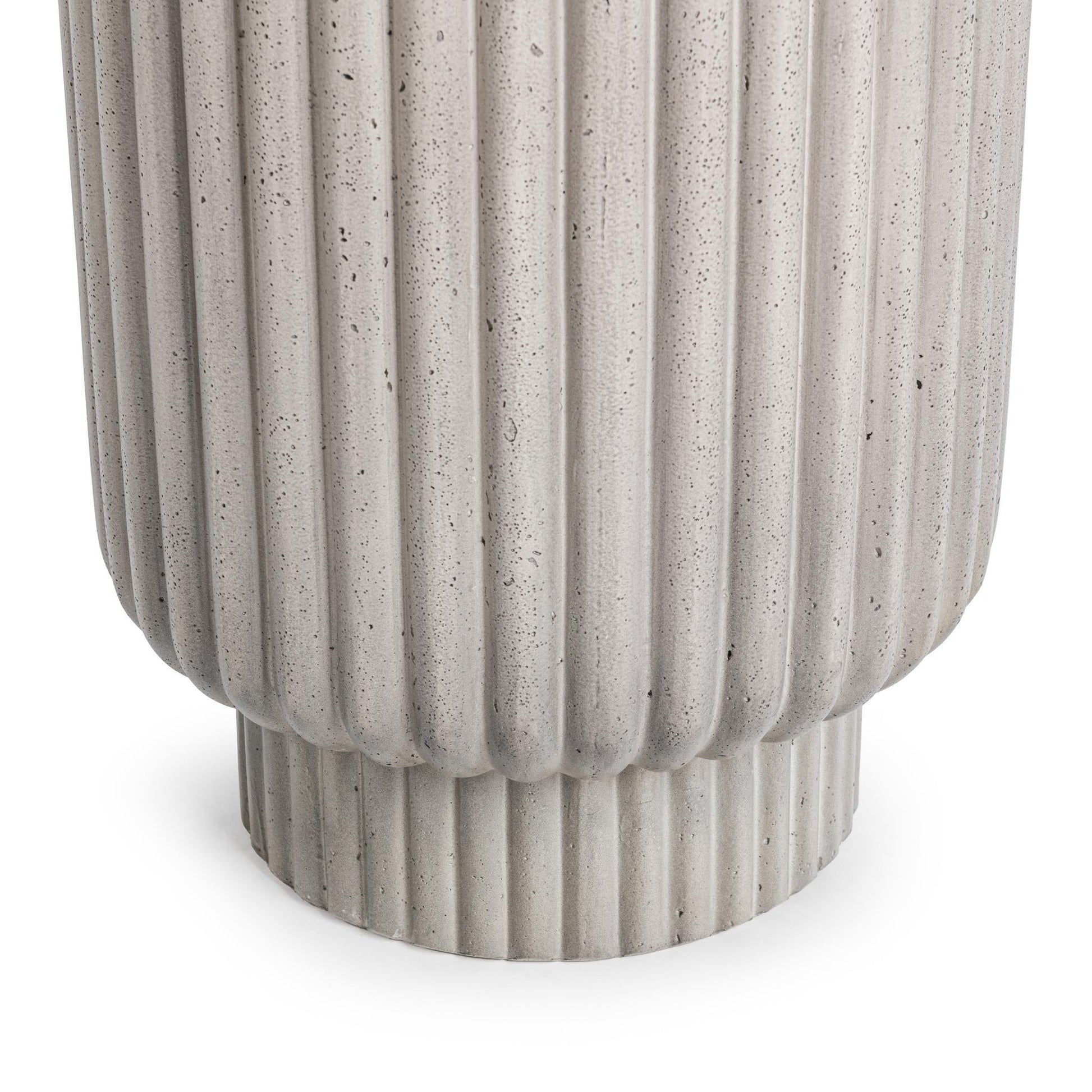 Givens Outdoor Accent Table - Light Gray