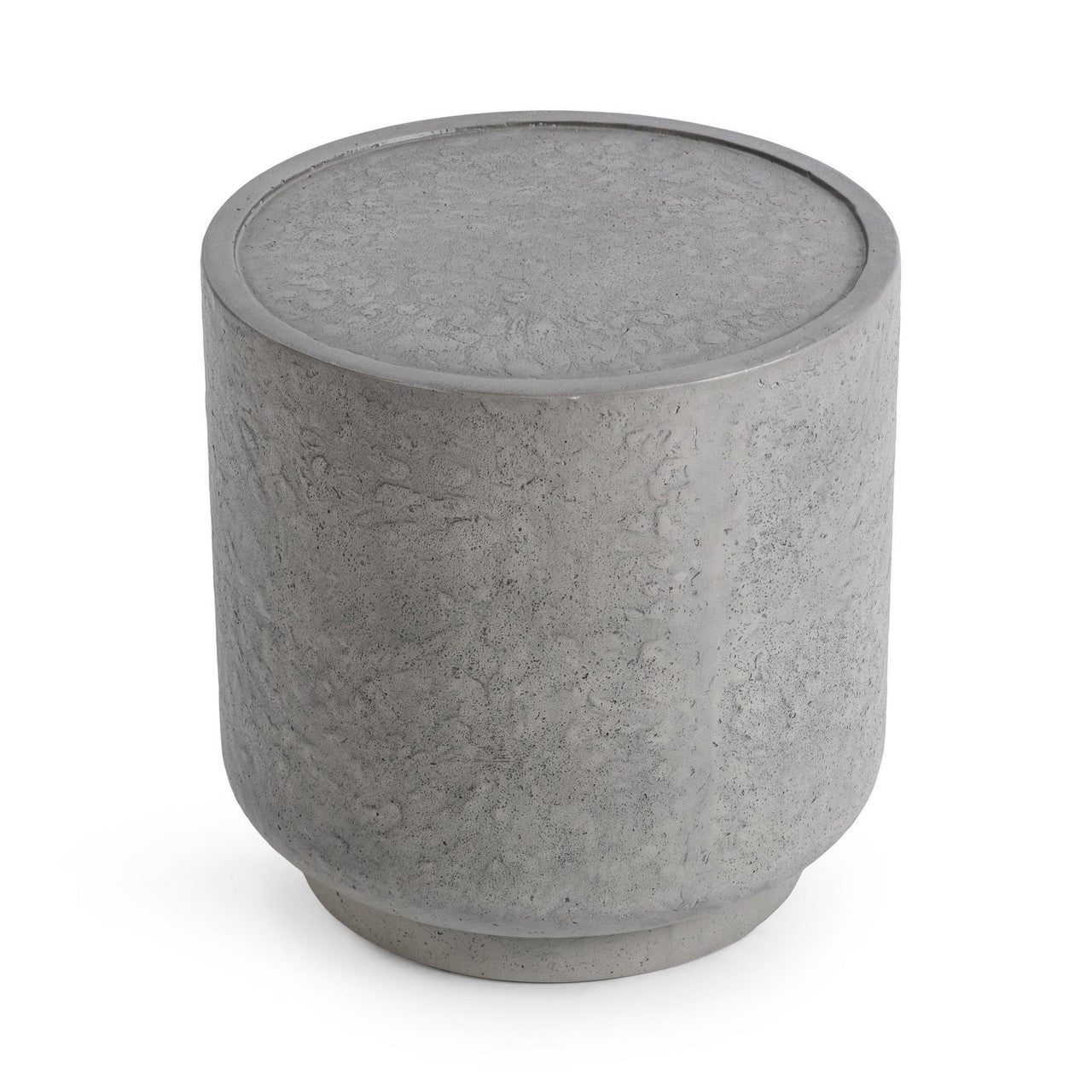 Sania Dark Grey Outdoor Round Accent Table