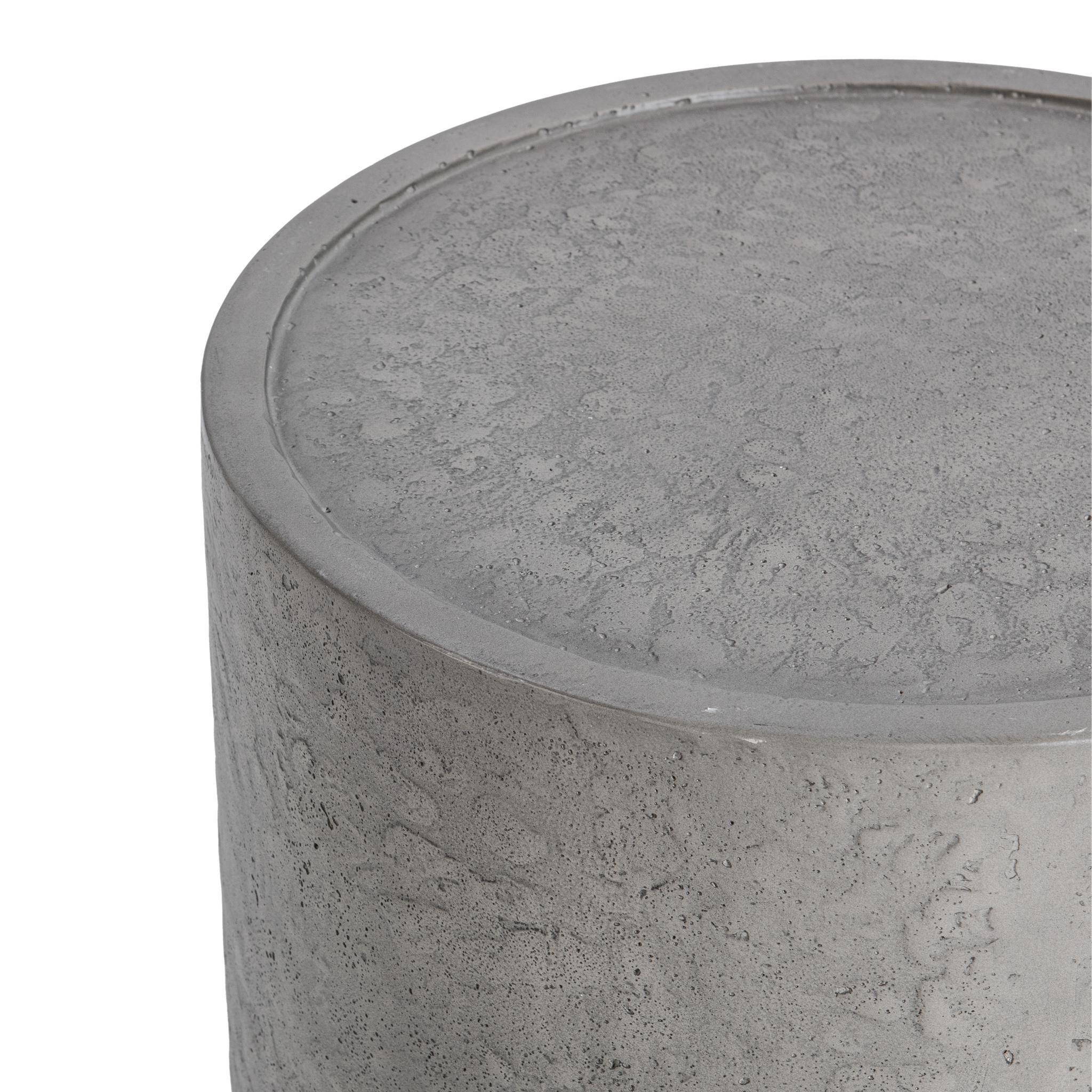Sania Outdoor Accent Table - Athena Gray