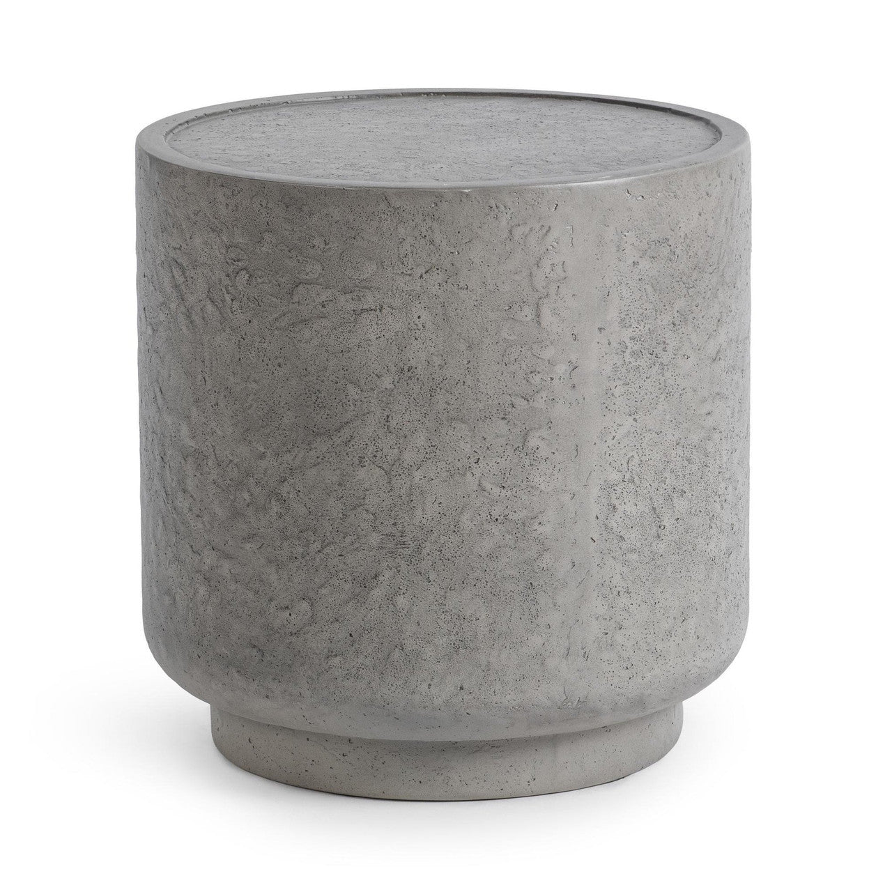 Sania Dark Grey Outdoor Round Accent Table
