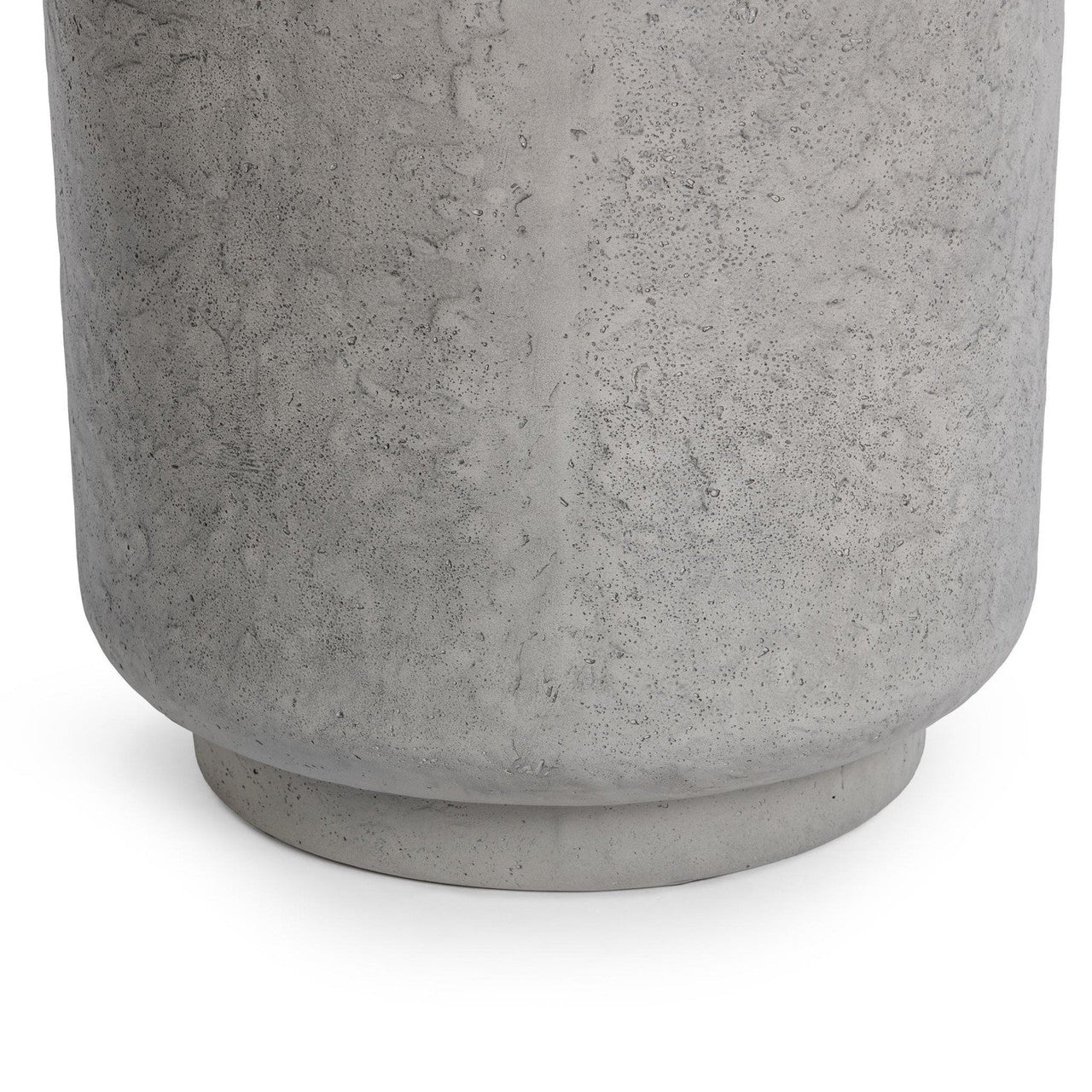 Sania Dark Grey Outdoor Round Accent Table