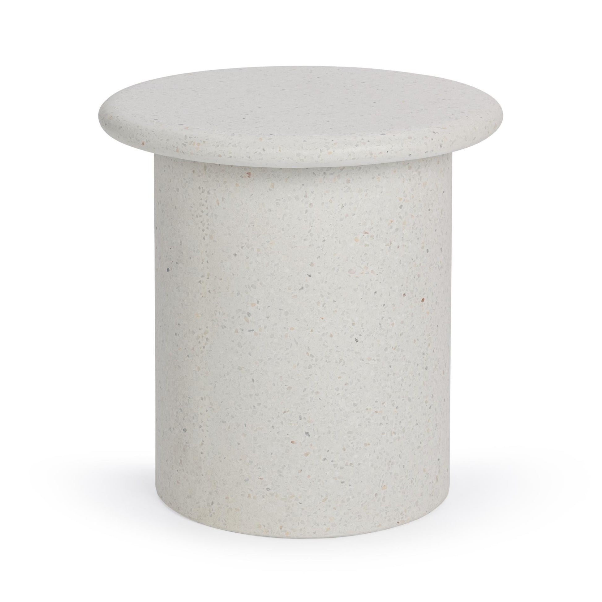 Nysa Outdoor End Table - White