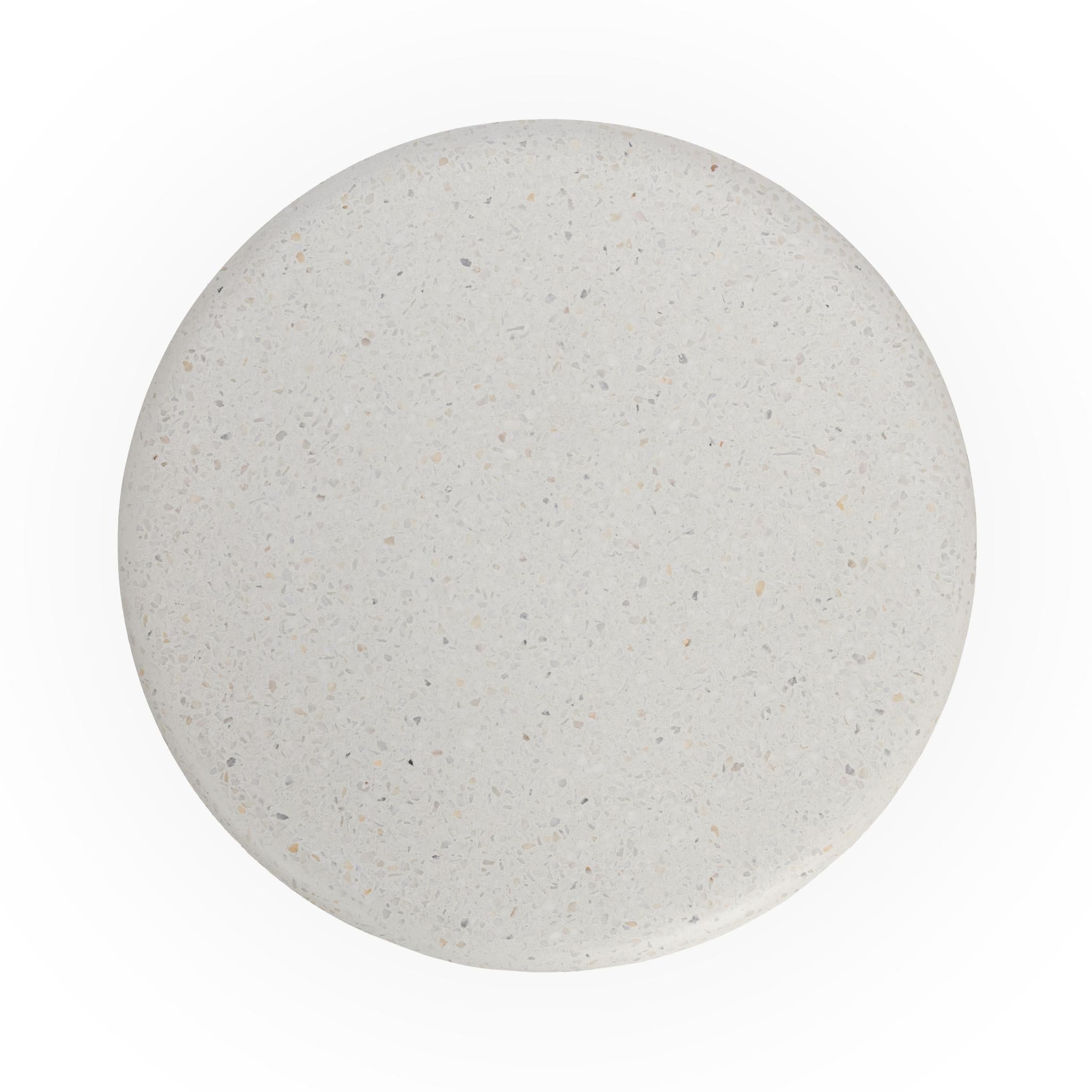 Nysa Outdoor End Table - White