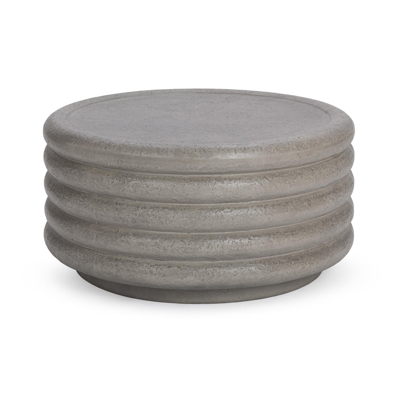 Reva Dark Gray Outdoor Round Coffee Table