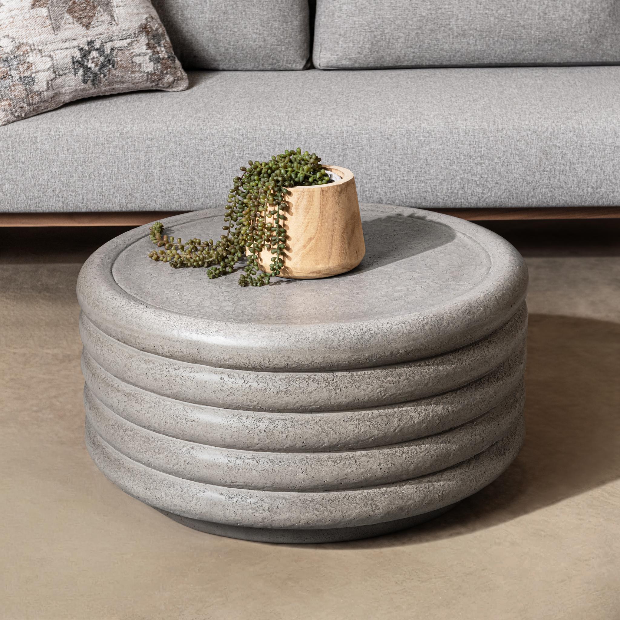 Reva Outdoor Coffee Table - Athena Gray