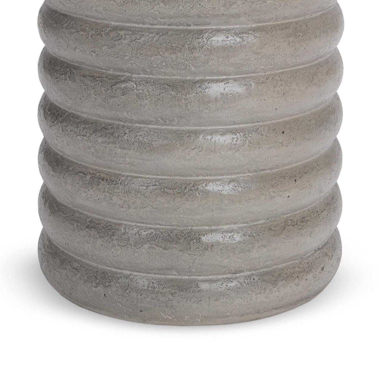 Reva  Dark Gray Outdoor Round End Table