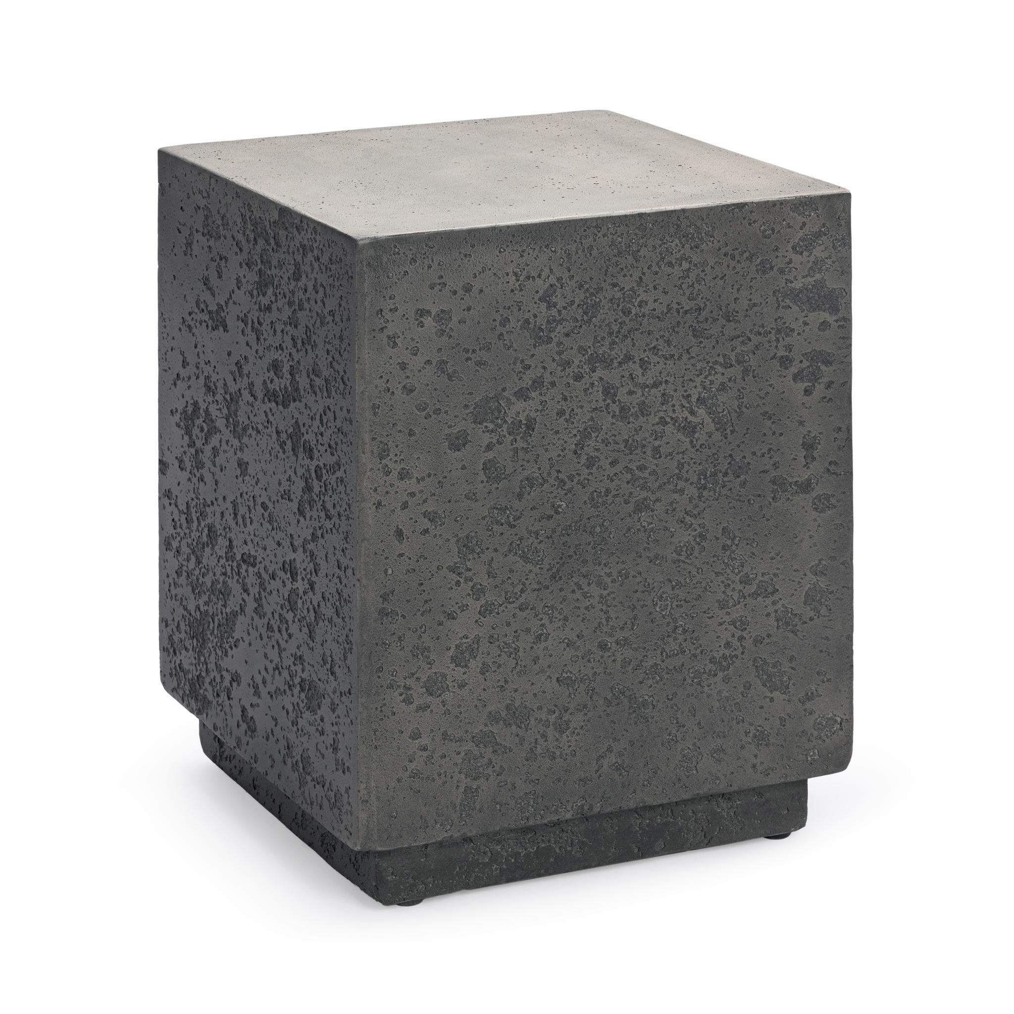 Marwin Outdoor End Table - Dark Gray