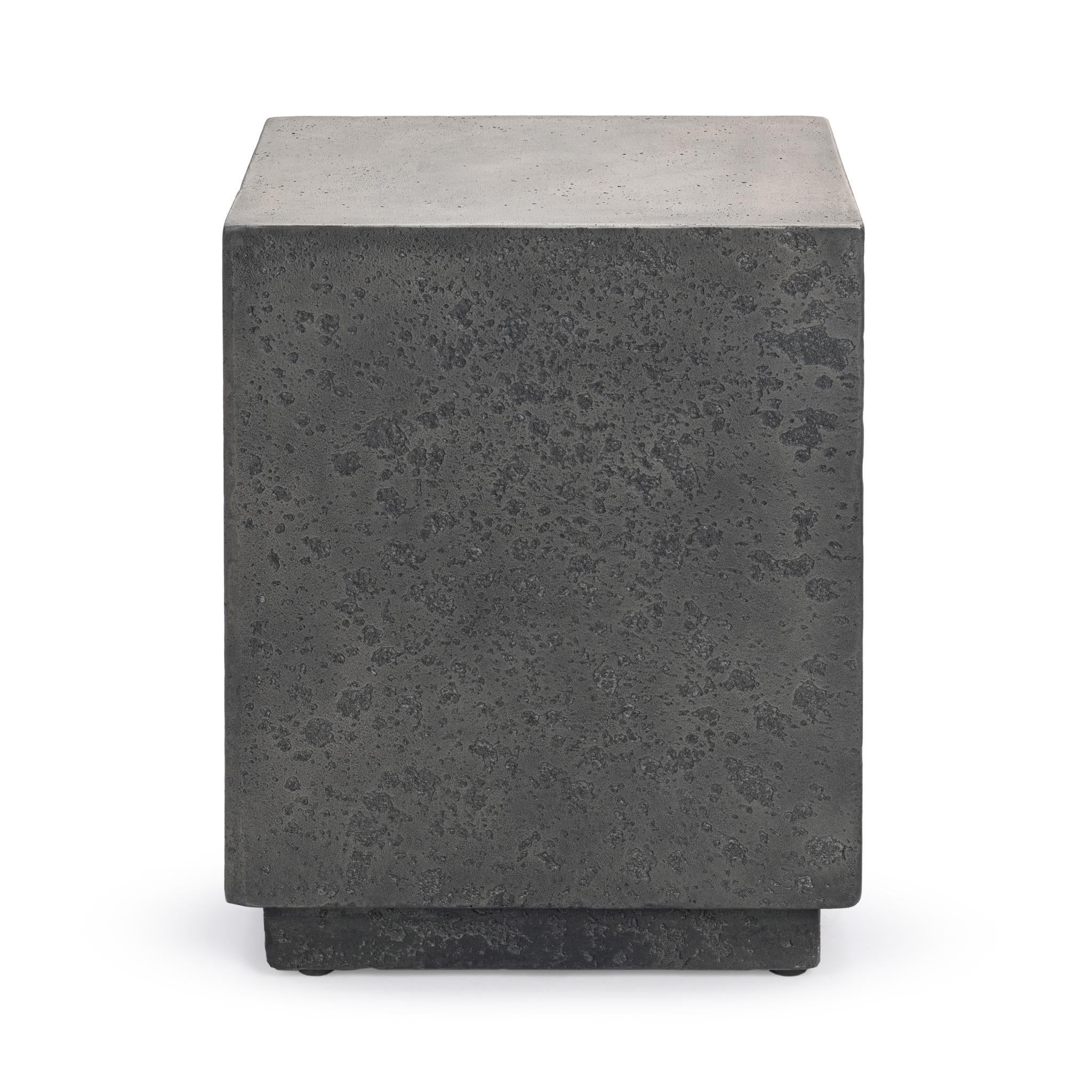 Marwin Outdoor End Table - Dark Gray