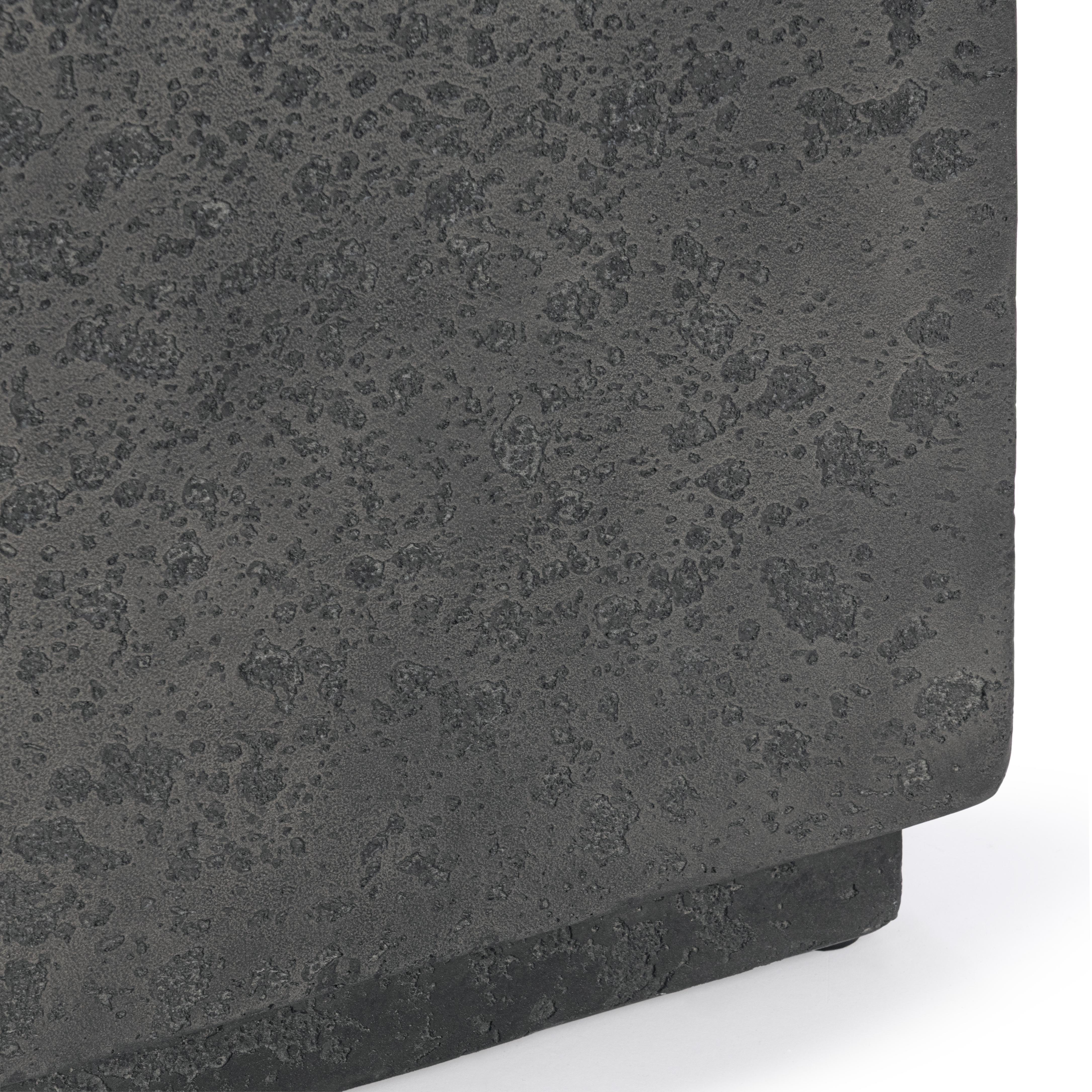 Marwin Outdoor End Table - Dark Gray