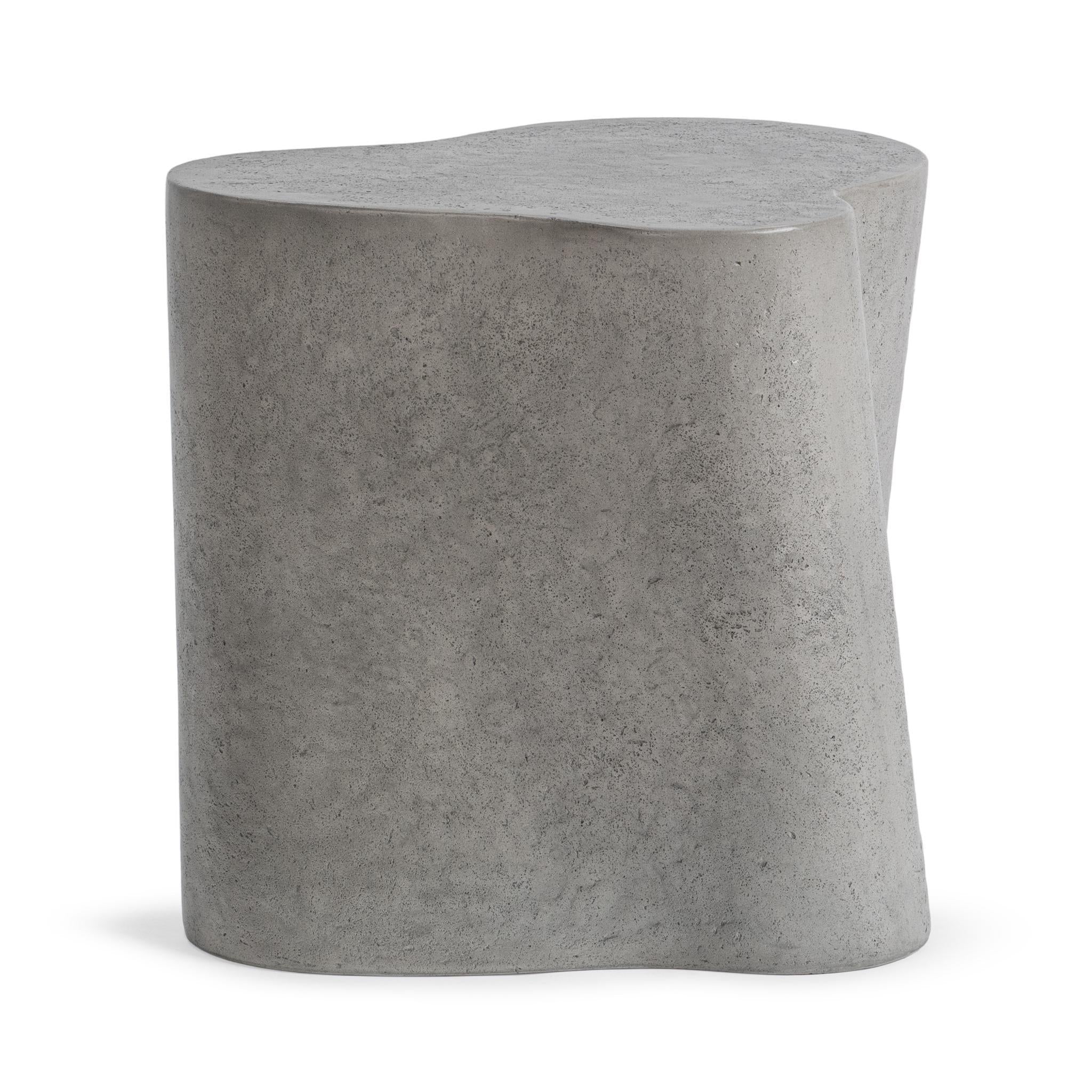 Everson Outdoor Accent Table - Athena Gray