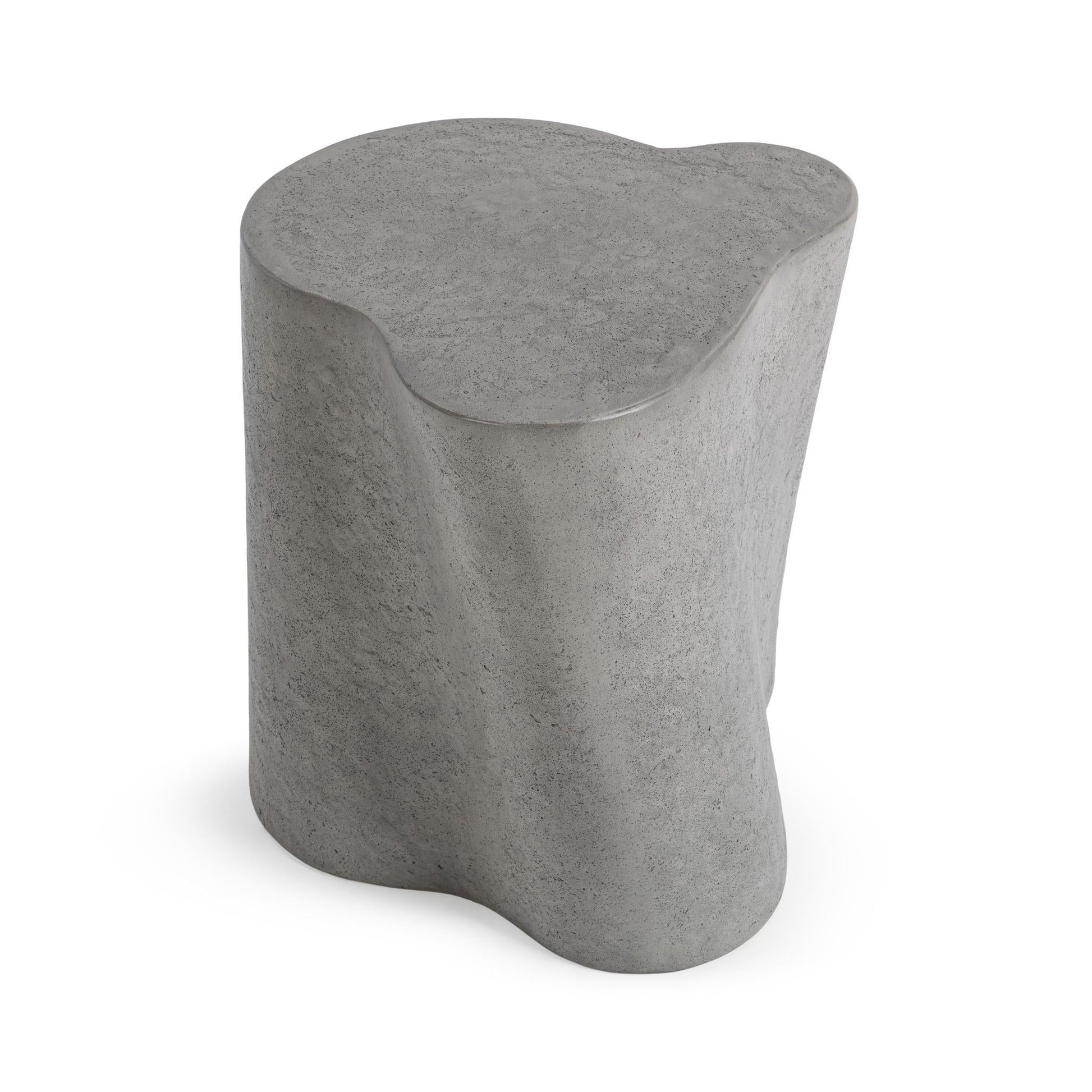 Everson Outdoor Accent Table - Athena Gray