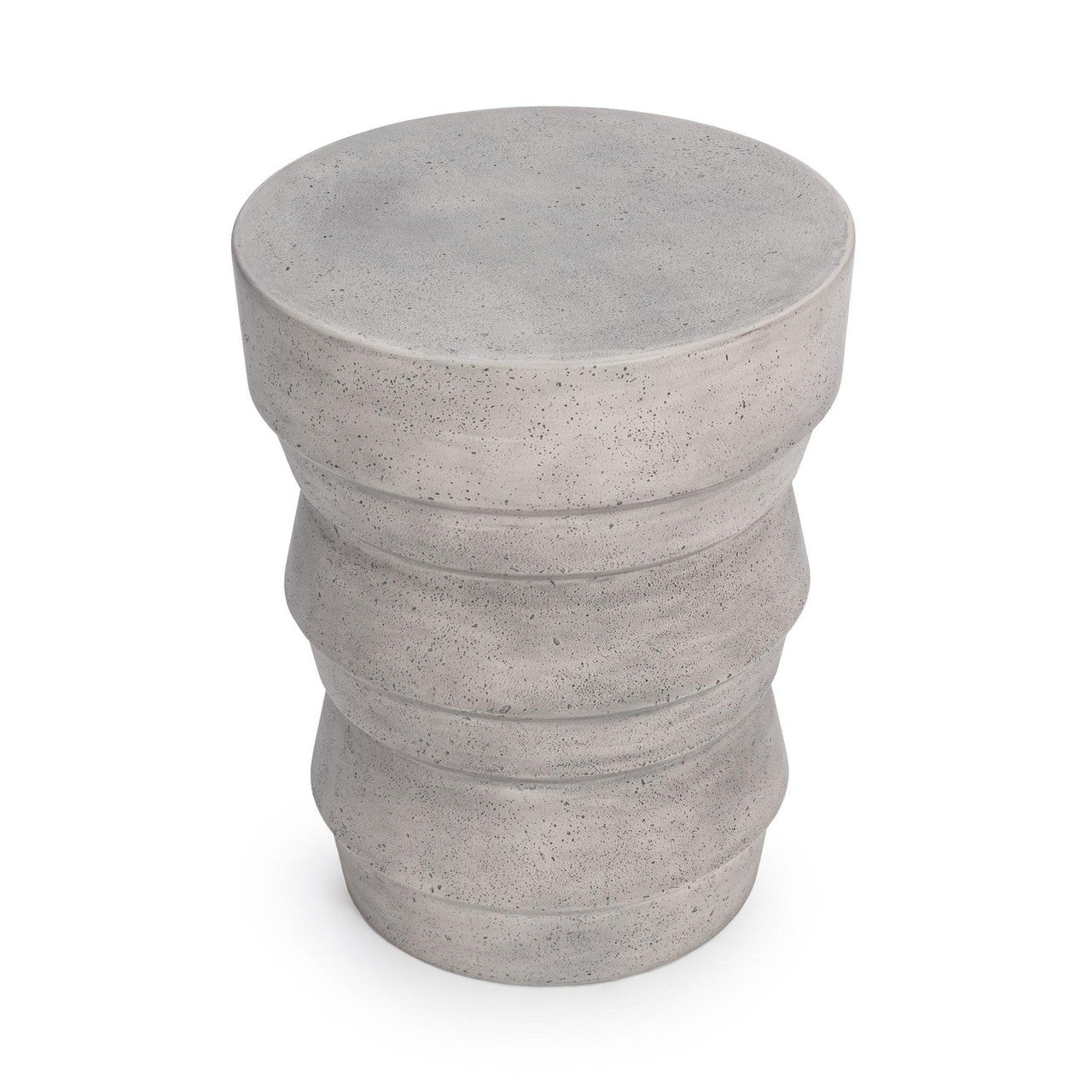 Anora Light Grey Outdoor Round Accent Table