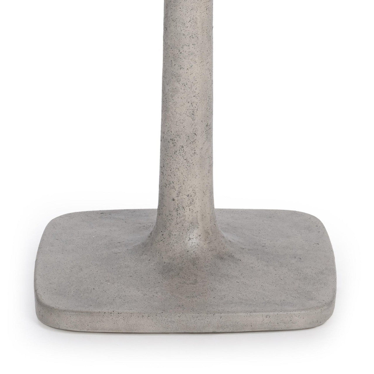 Paulina Light Gray Outdoor Round Bistro Dining Table 31"