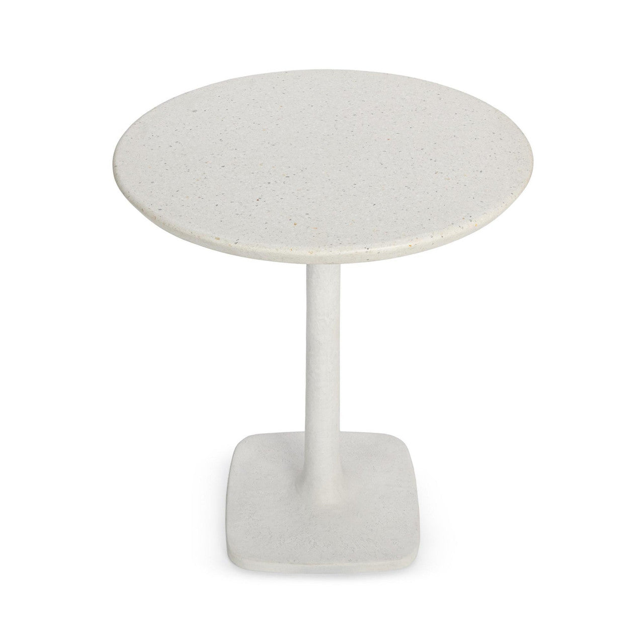 Paulina White Outdoor Counter Table 31"