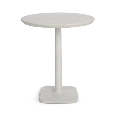 Paulina White Outdoor Counter Table 31"