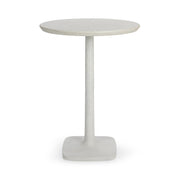 Paulina Outdoor Bar Table - White