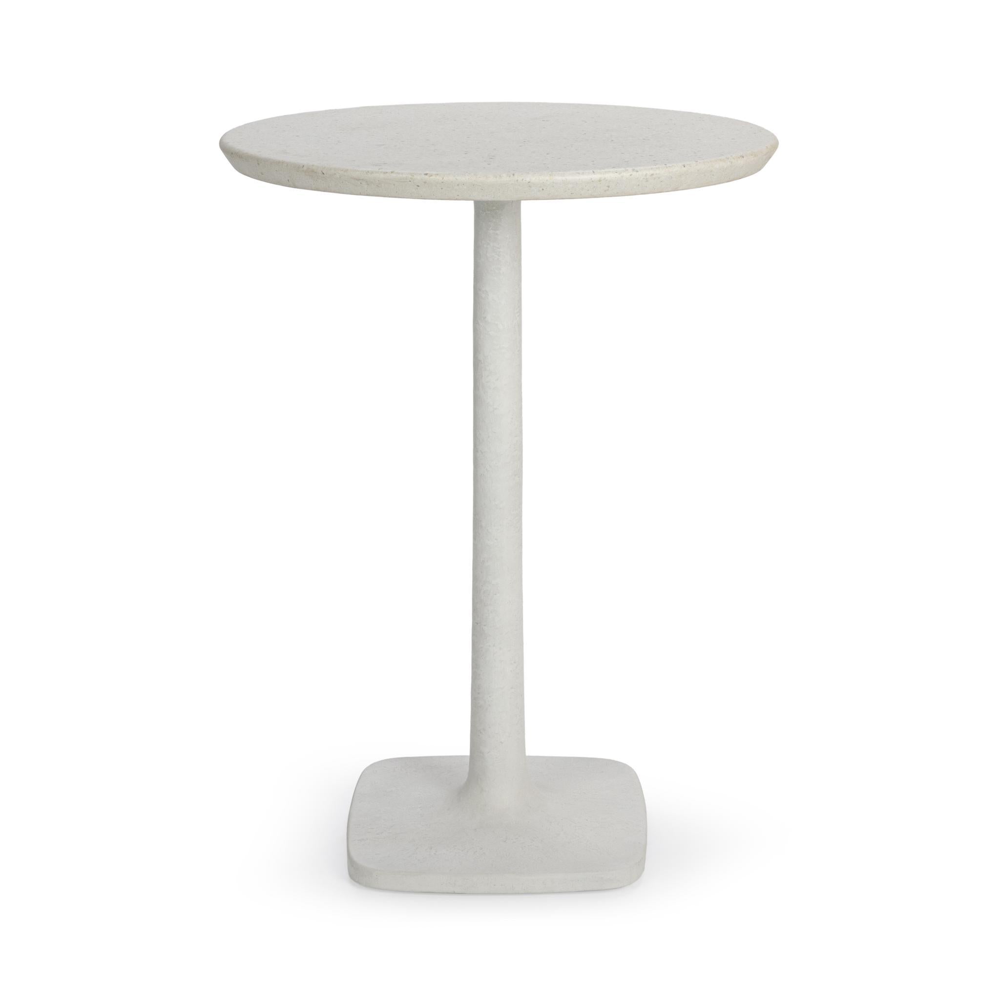 Paulina Outdoor Bar Table - White