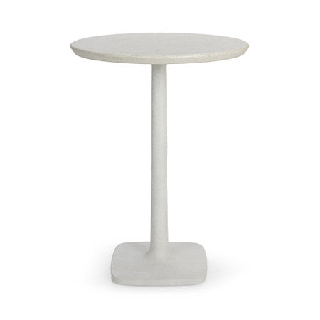 Paulina White Outdoor Pub Table 31"