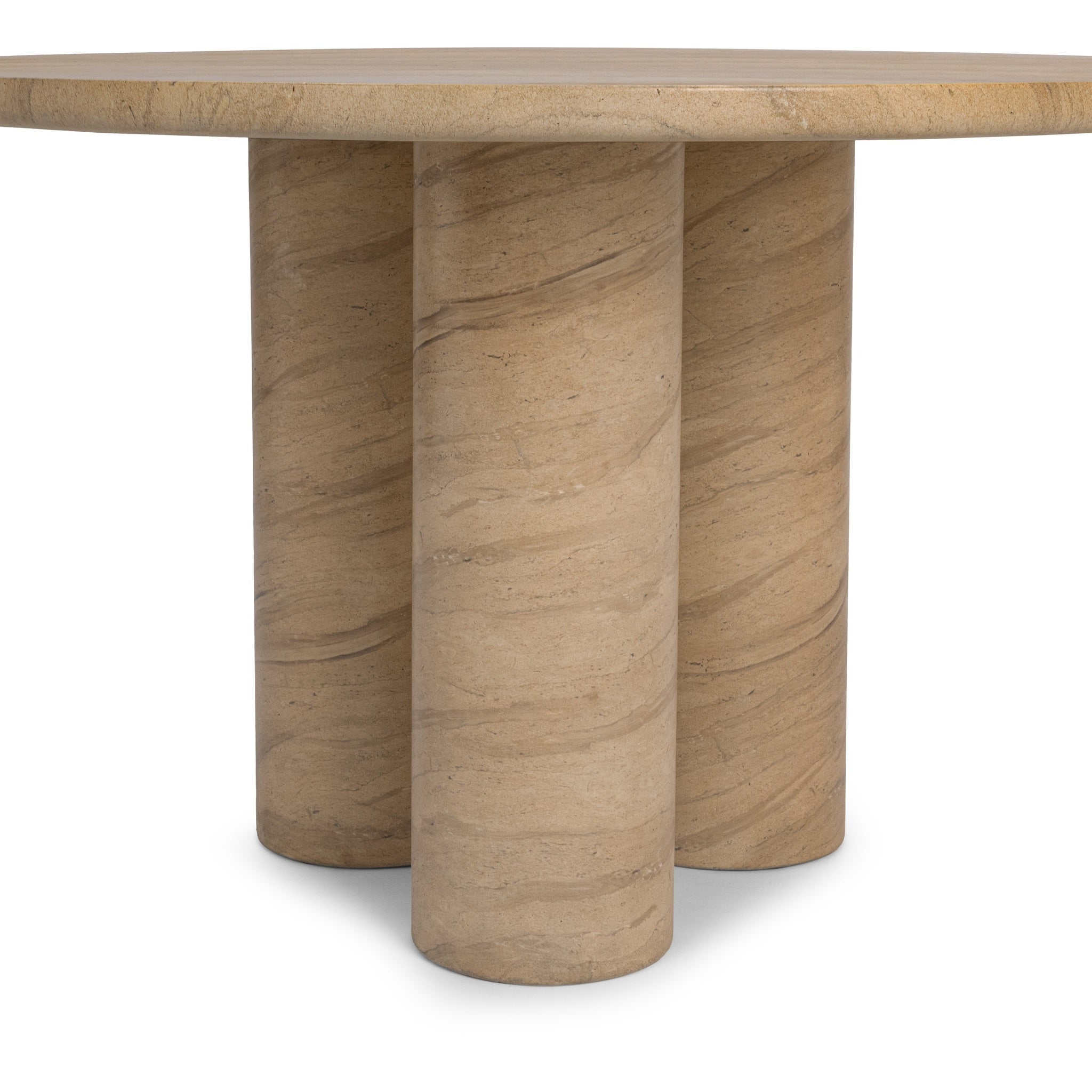 Niva Outdoor Dining Table - Warm Sandstone