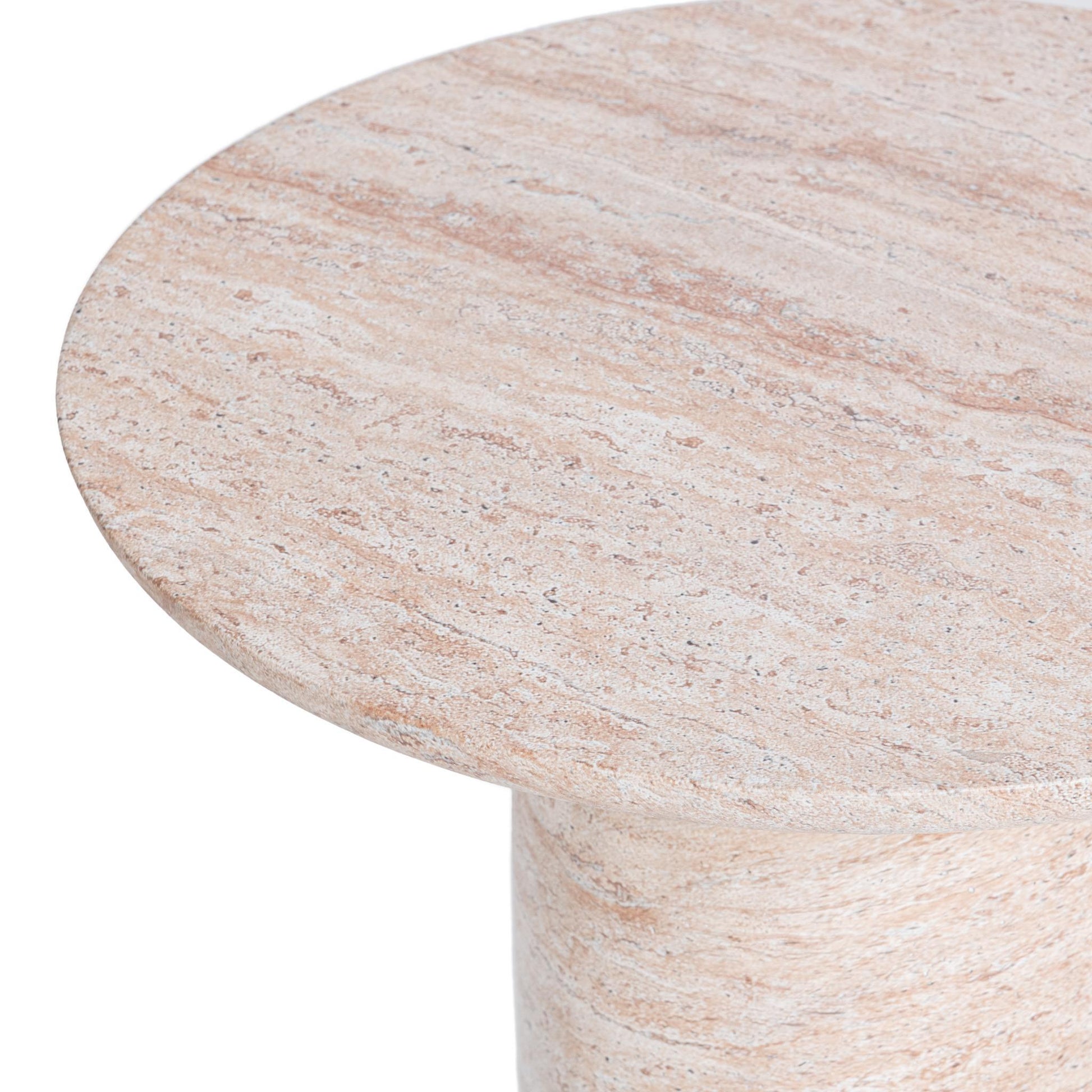 Sana Outdoor End Table - Capri Limestone