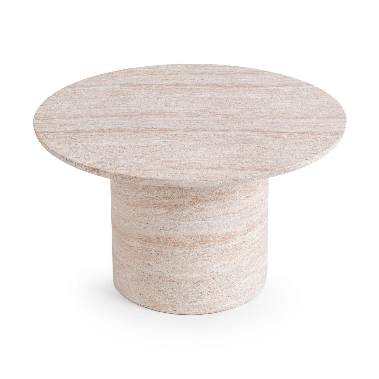 Sana Beige Outdoor Round Coffee Table