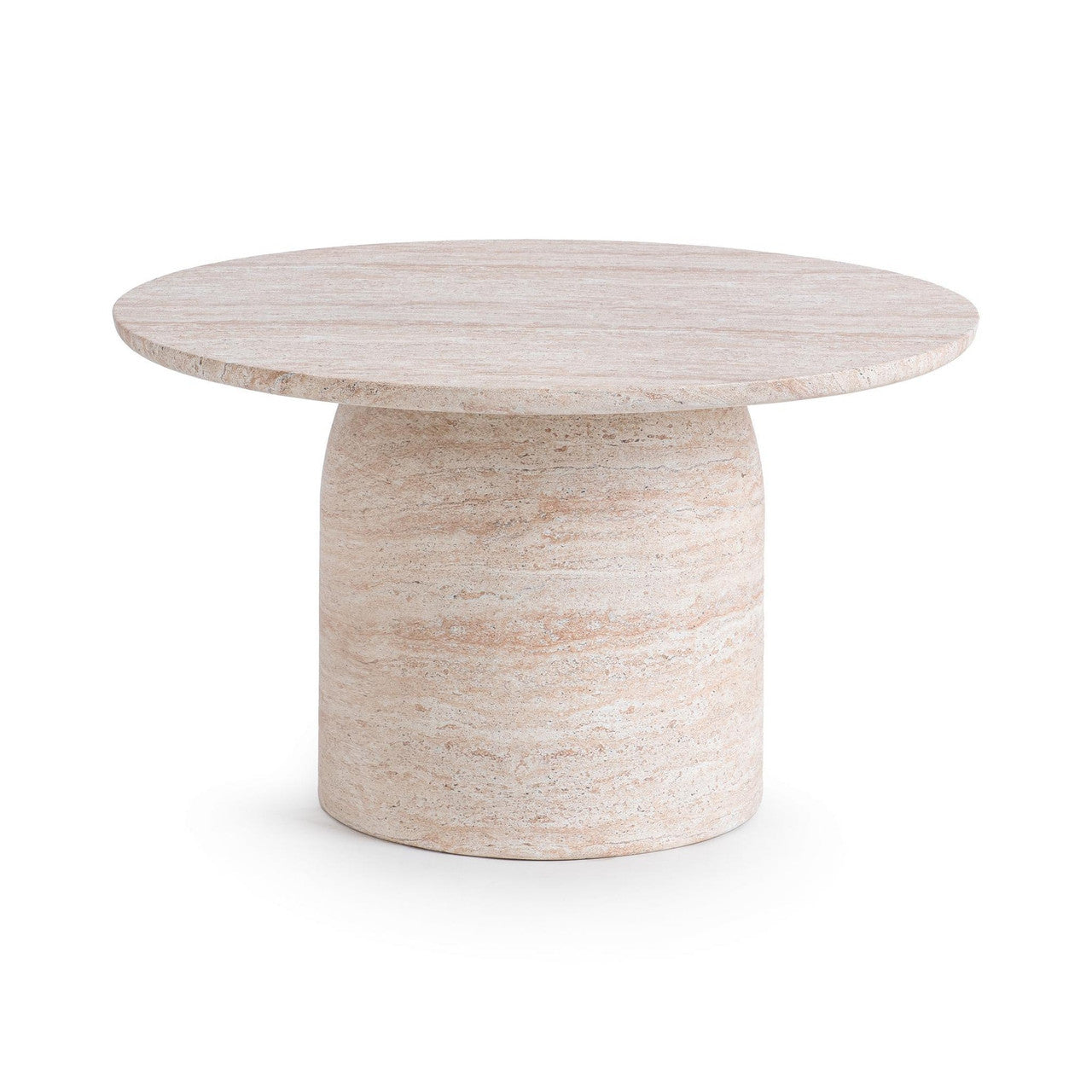 Sana Beige Outdoor Round Coffee Table