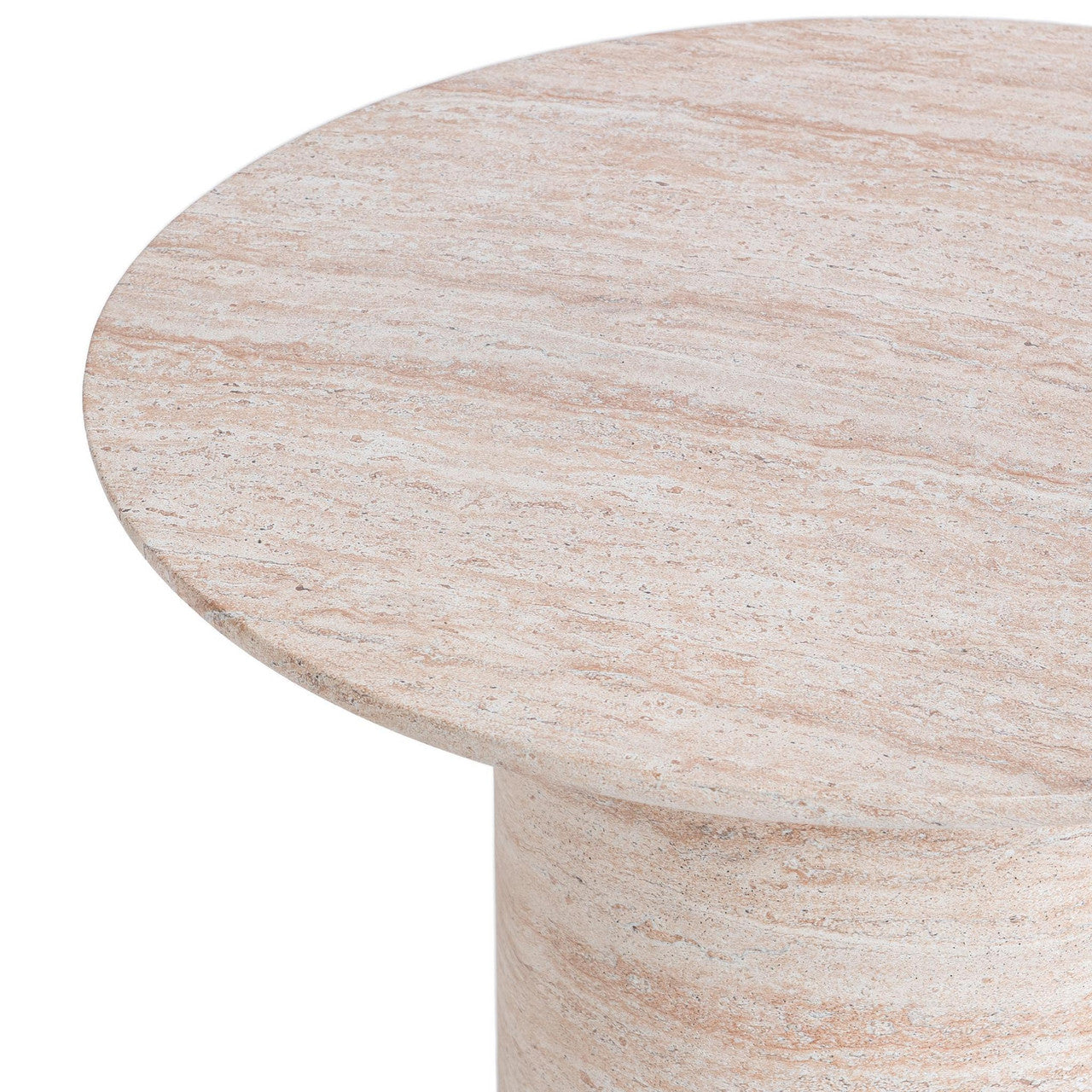 Sana Beige Outdoor Round Coffee Table