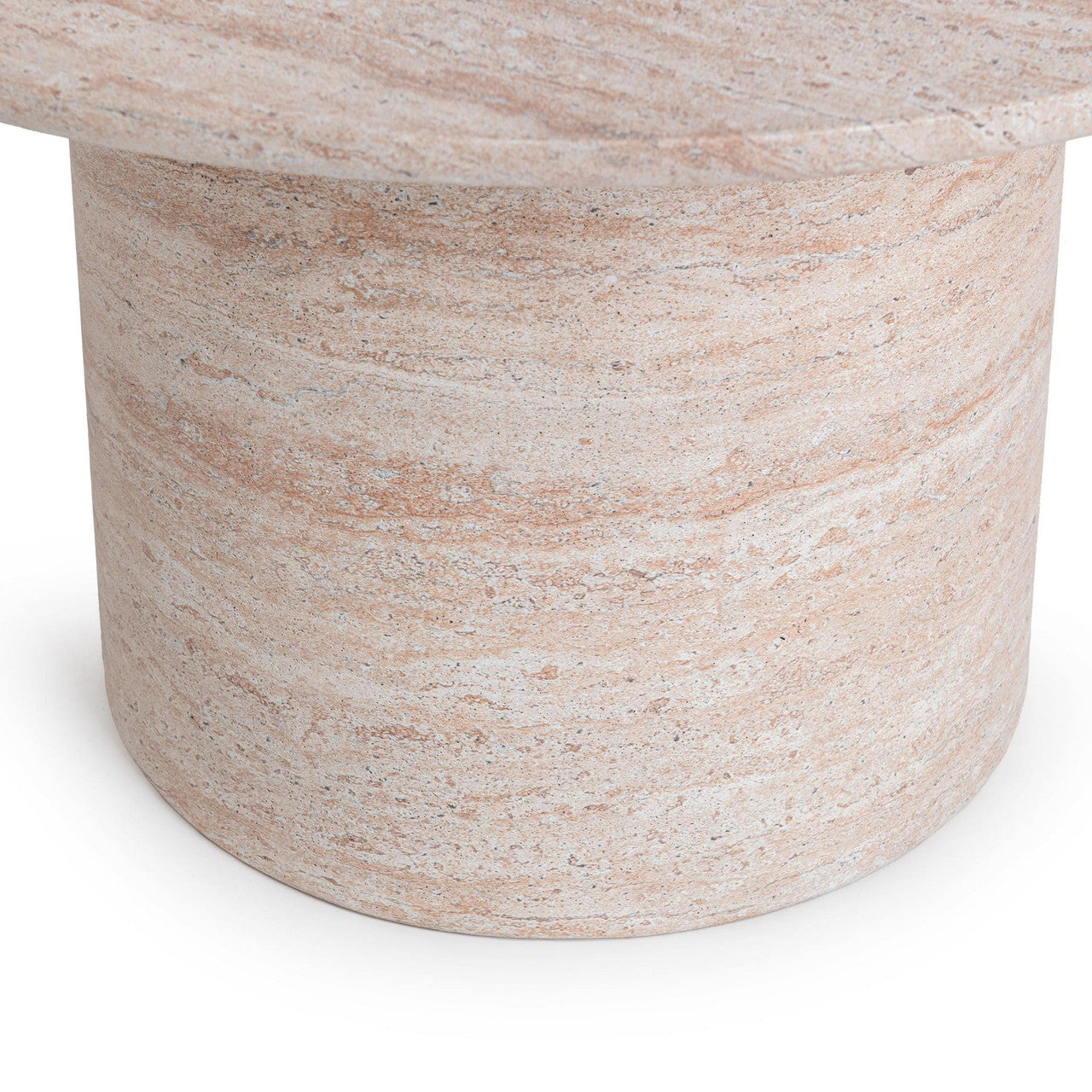 Sana Beige Outdoor Round Coffee Table