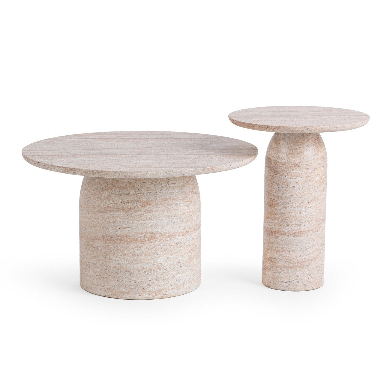 Sana Beige Outdoor Round Coffee Table