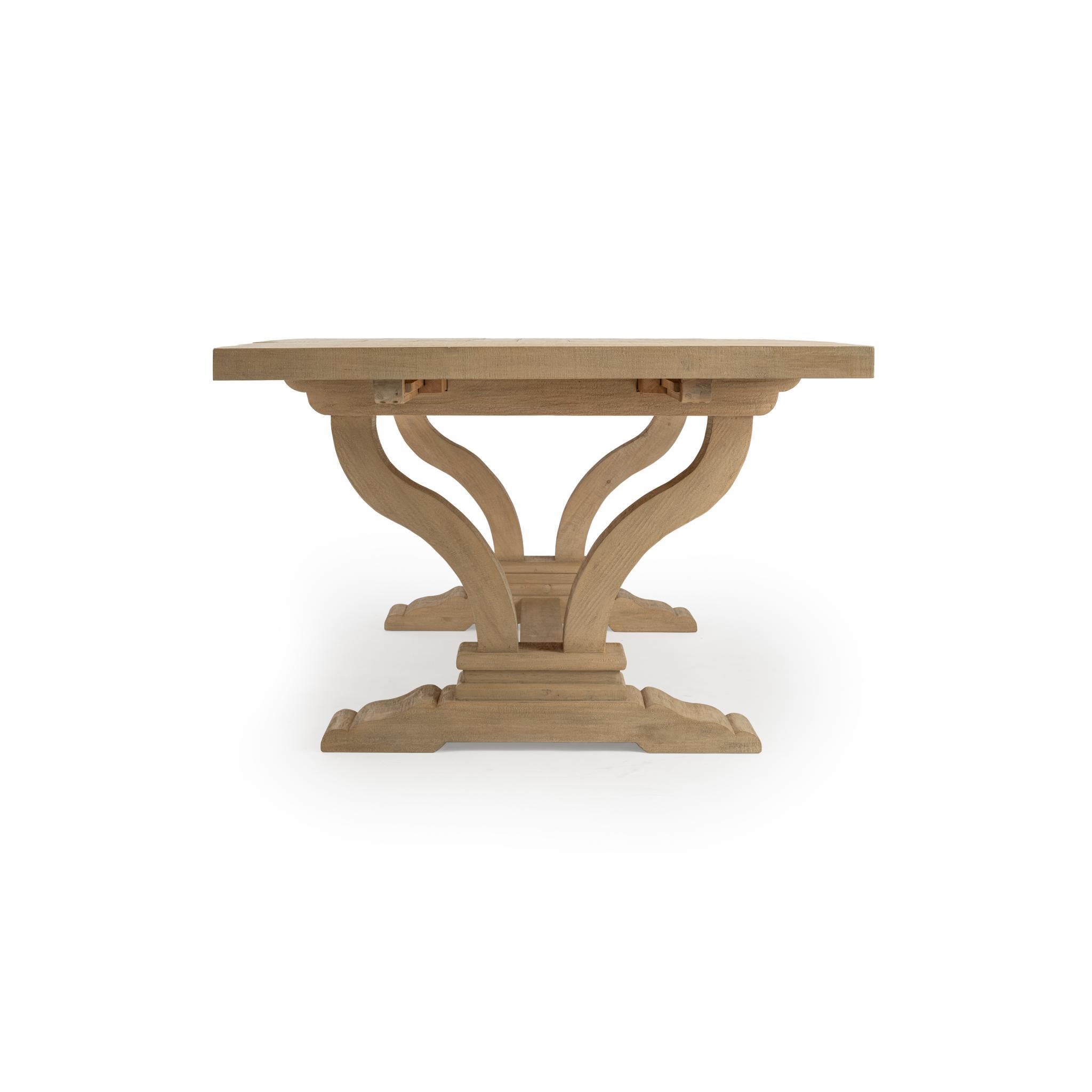 Julia Extendable Dining Table - Soft Earth