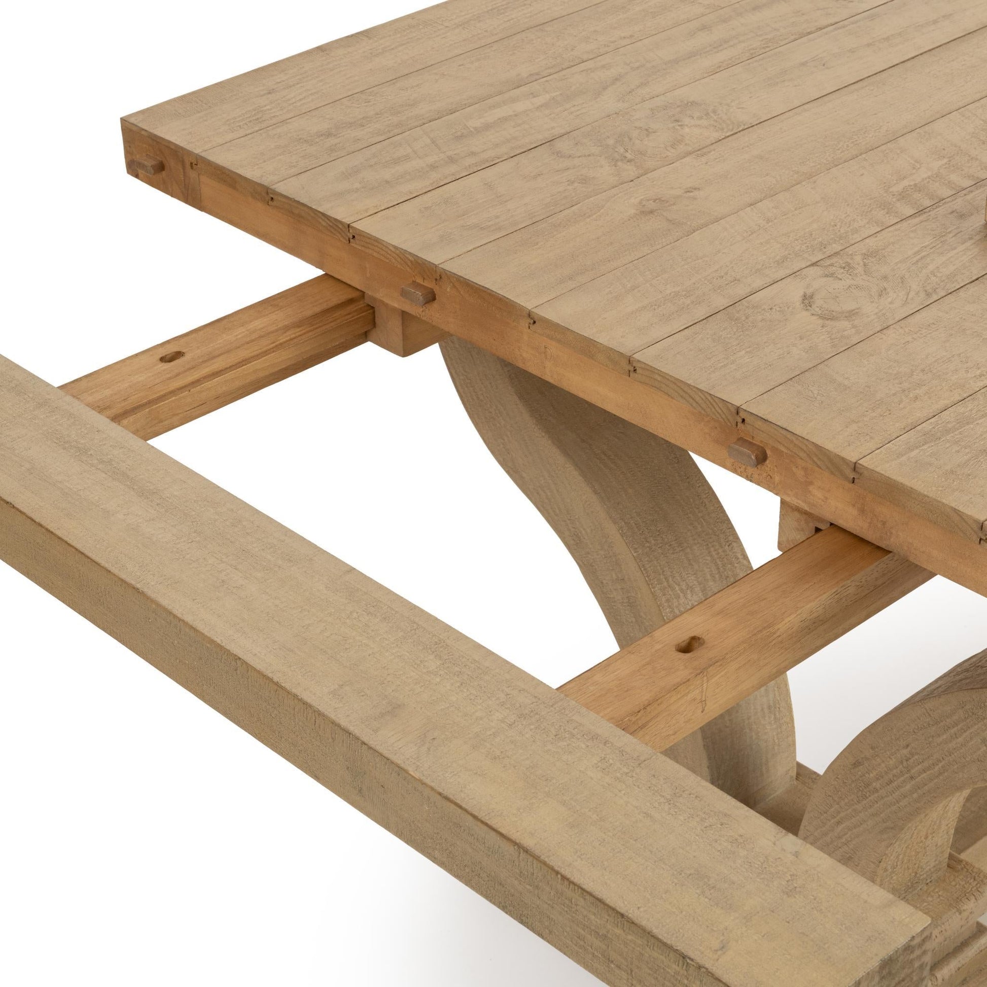 Julia Extendable Dining Table - Soft Earth