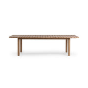 Dawson Outdoor 87"-107" Extendable Dining Table - Butterscotch