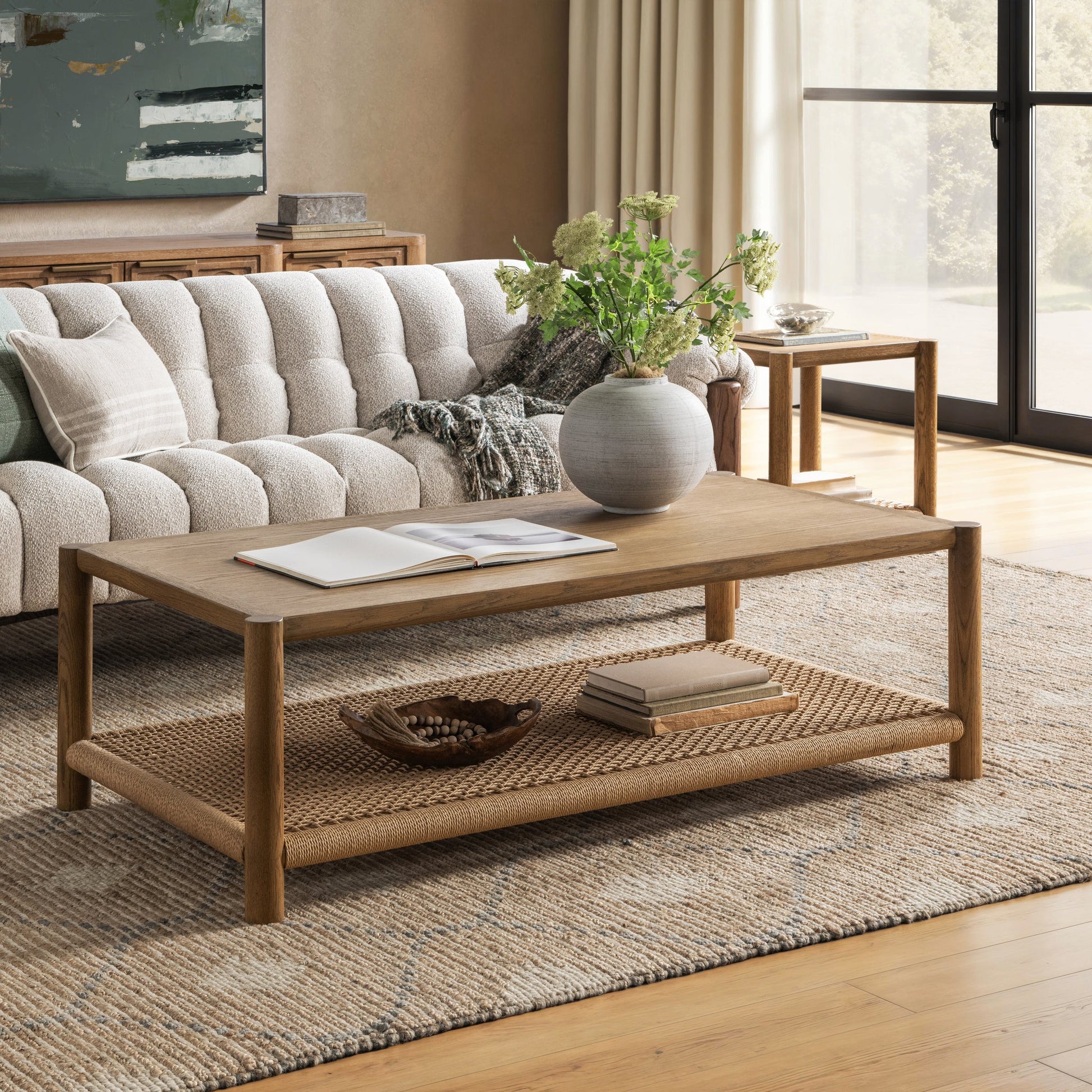 Jilian Coffee Table - Imperial Brown