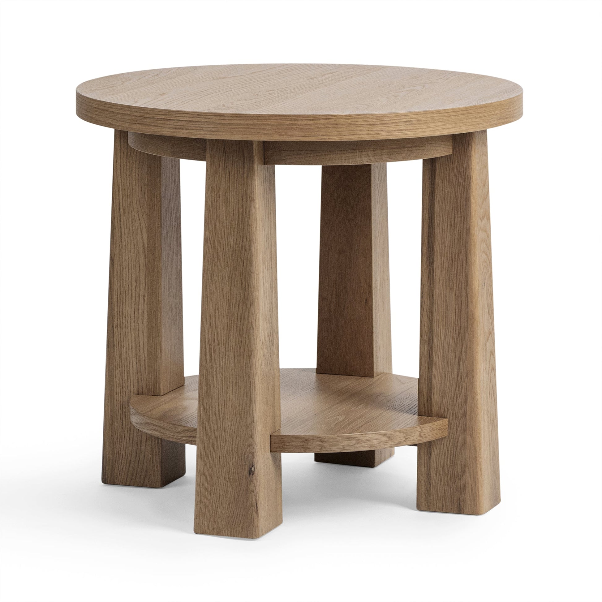Kenzie End Table - Amber Toast