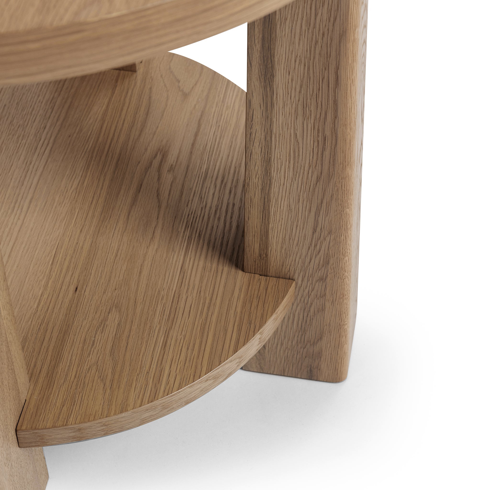 Kenzie End Table - Amber Toast