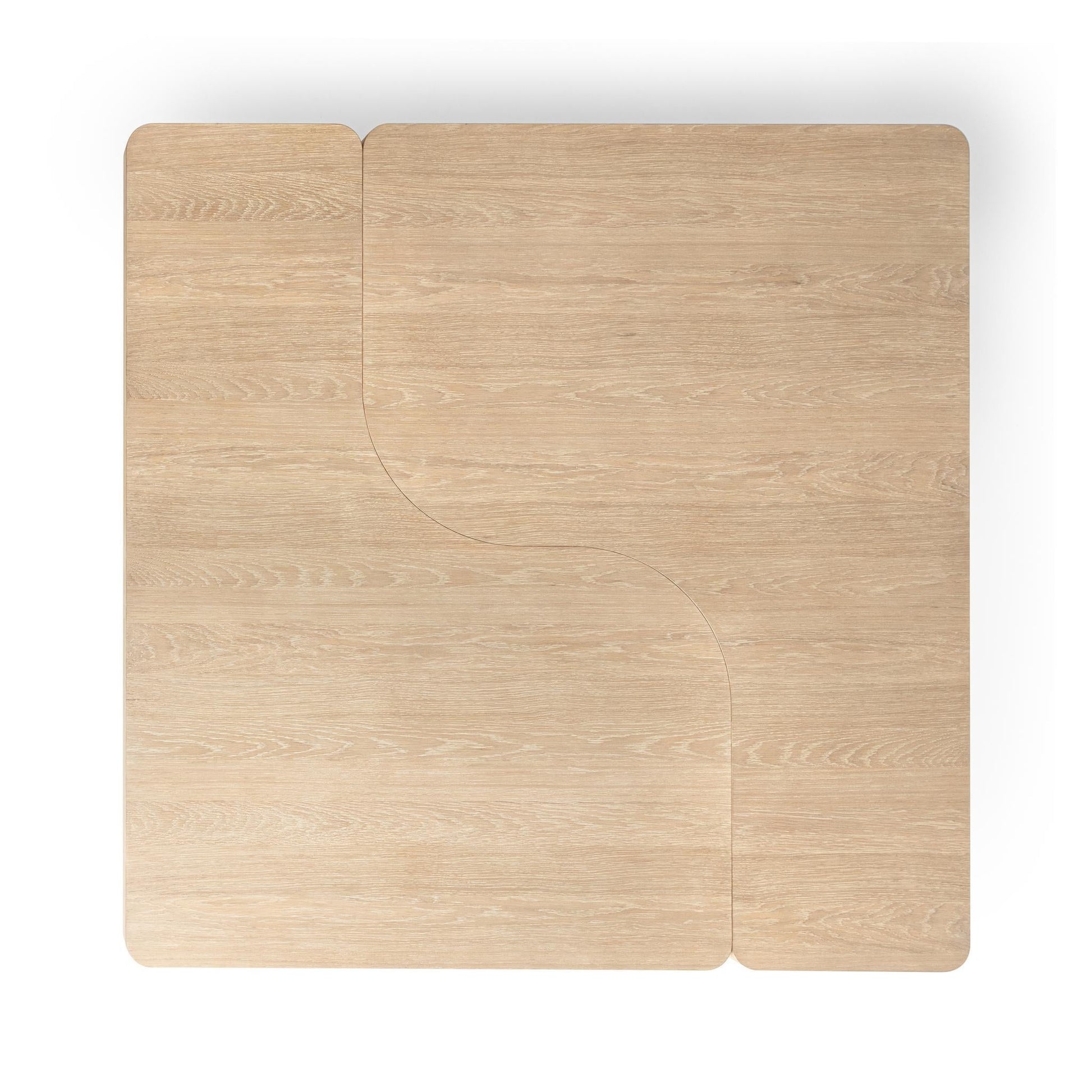 Melina 2 Piece 63" Coffee Table - Coastal Drift