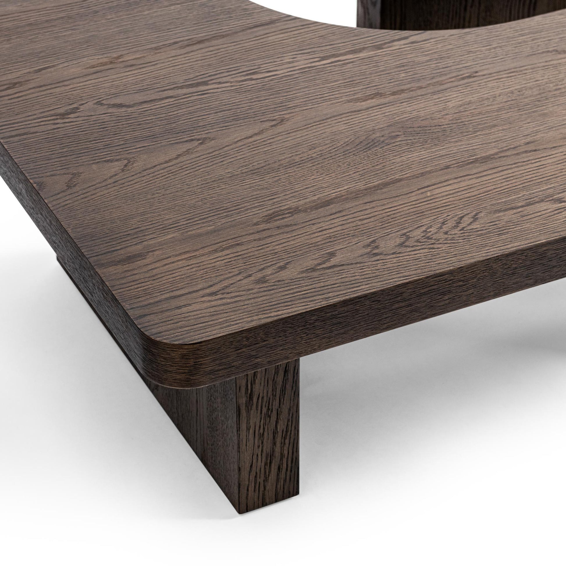 Melina 2 Piece 71" Coffee Table - Havana Brown