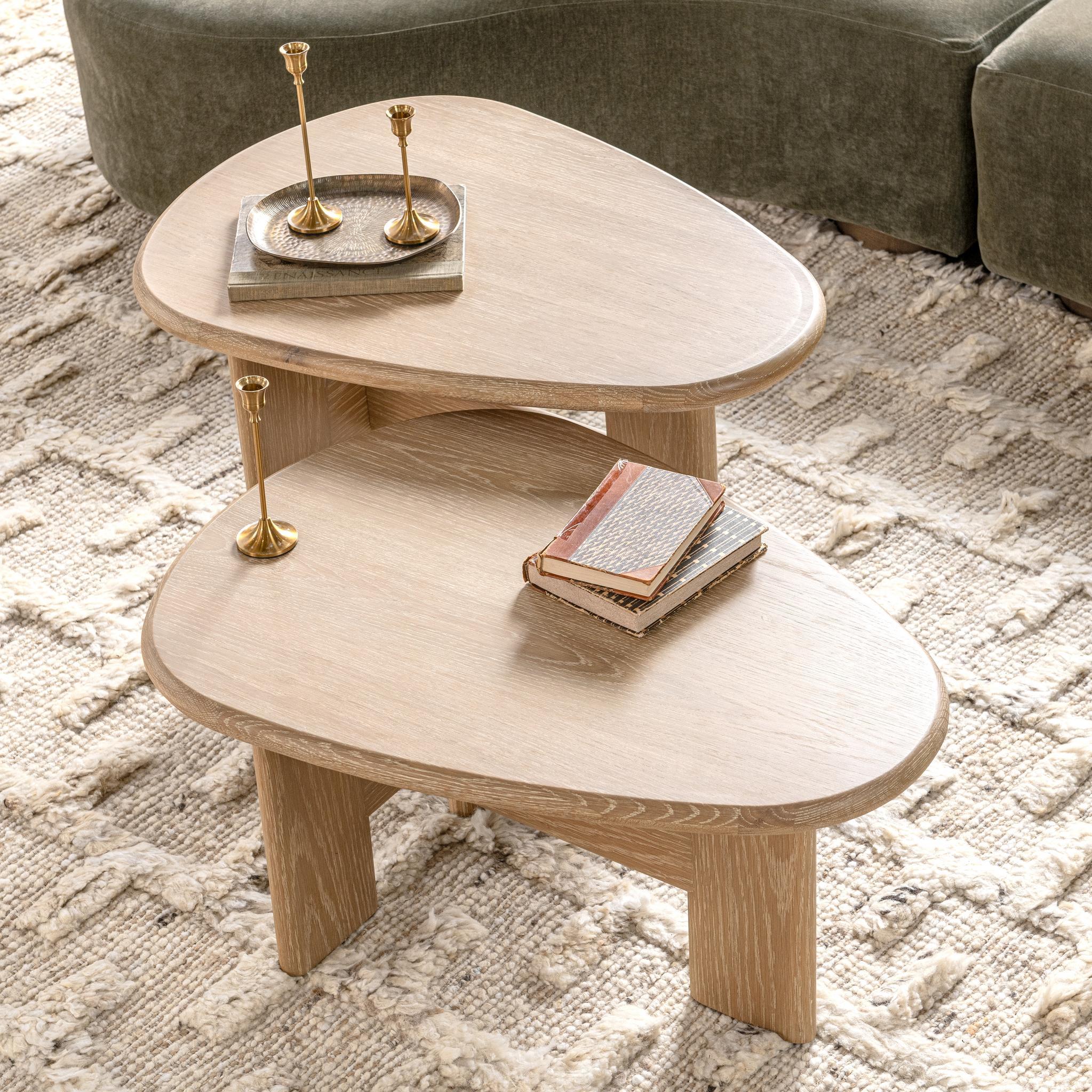 Langford Coffee Table Large - Coastal Drift