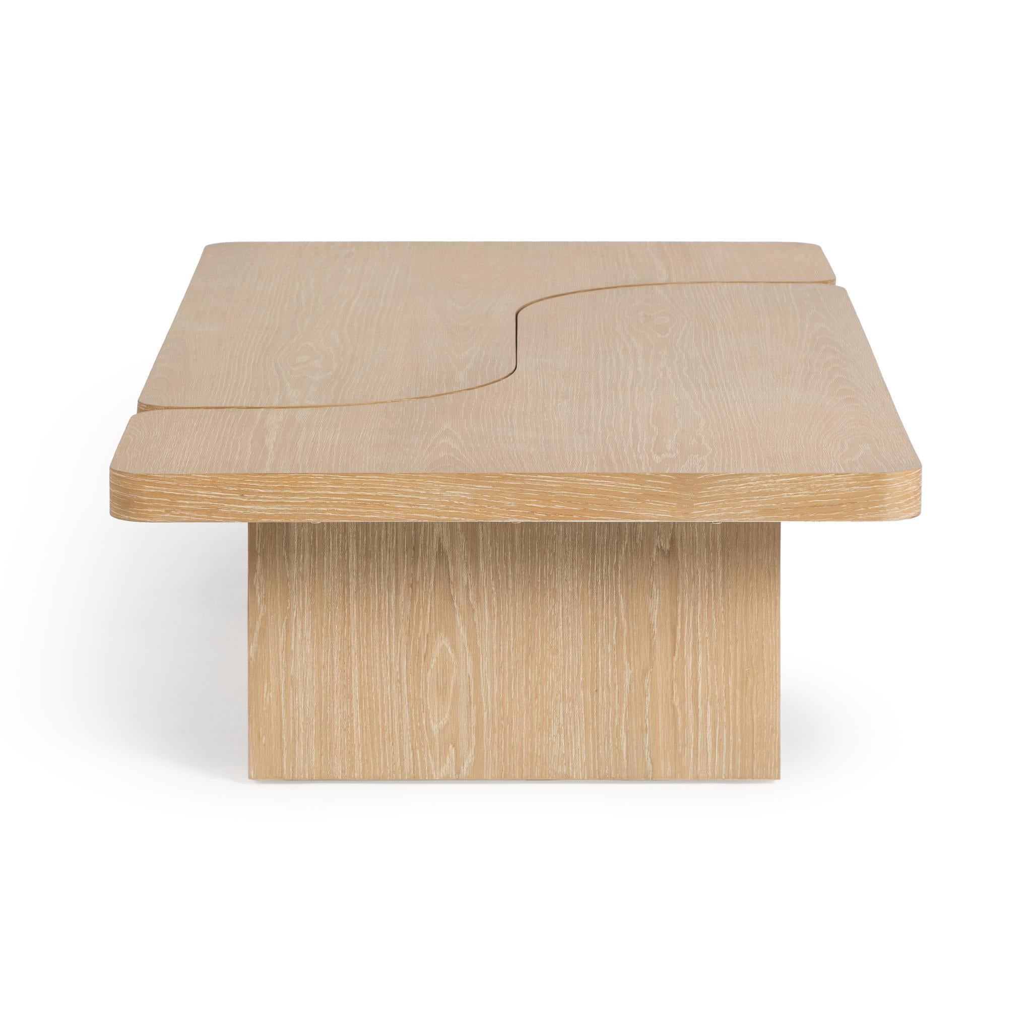 Melina 2 Piece 71" Coffee Table - Coastal Drift