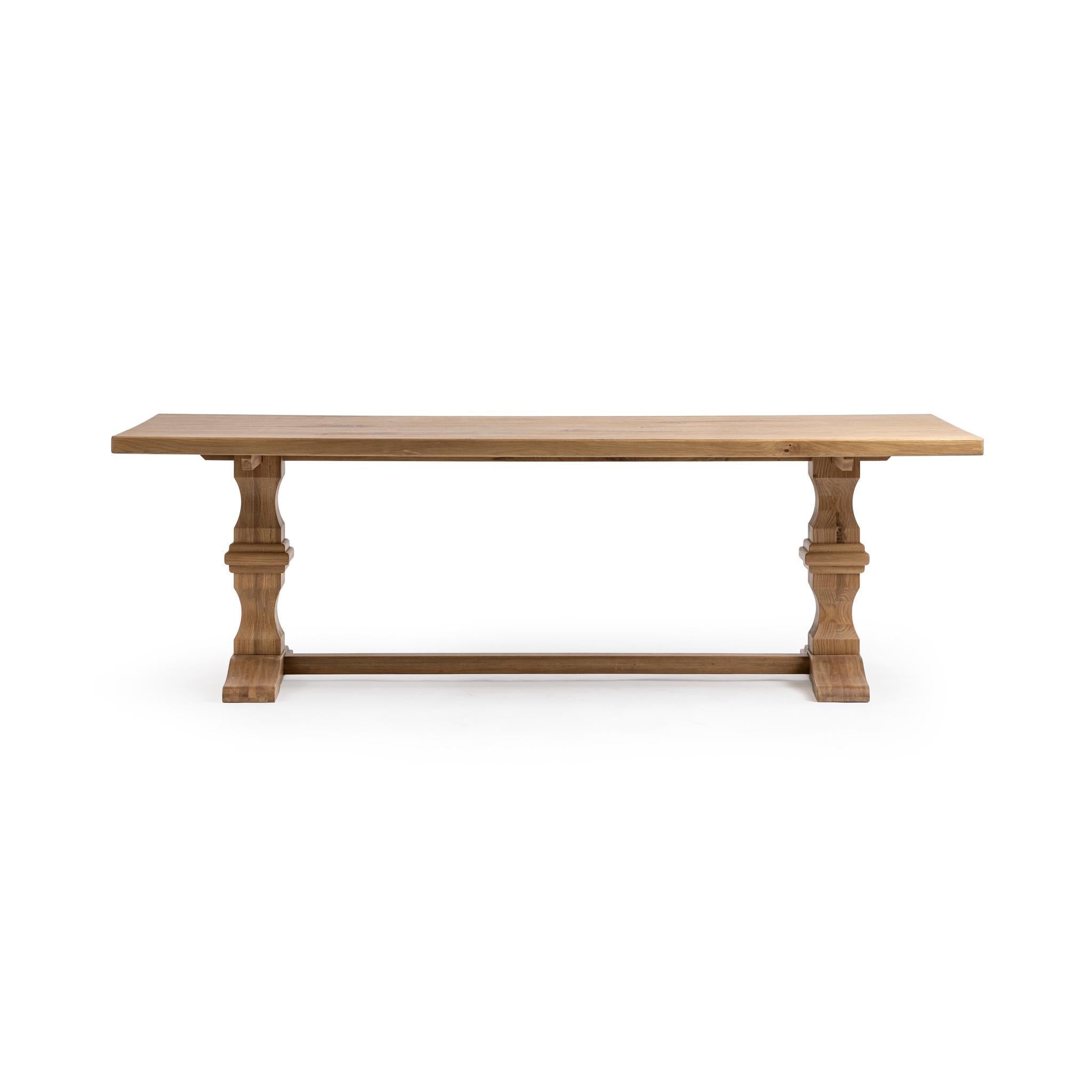 Toscana 98" Dining Table - Hampton Sand