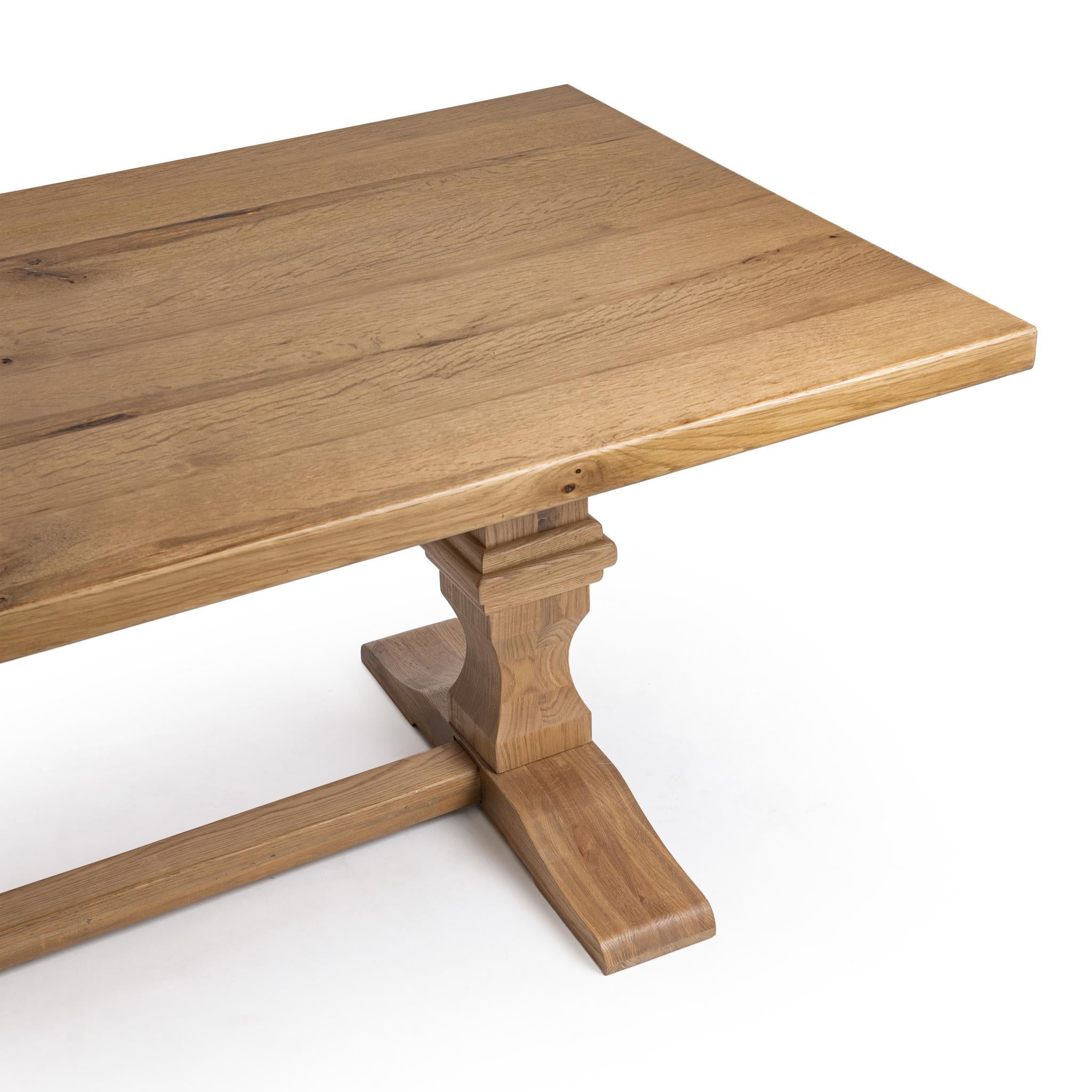 Toscana 98" Dining Table - Hampton Sand