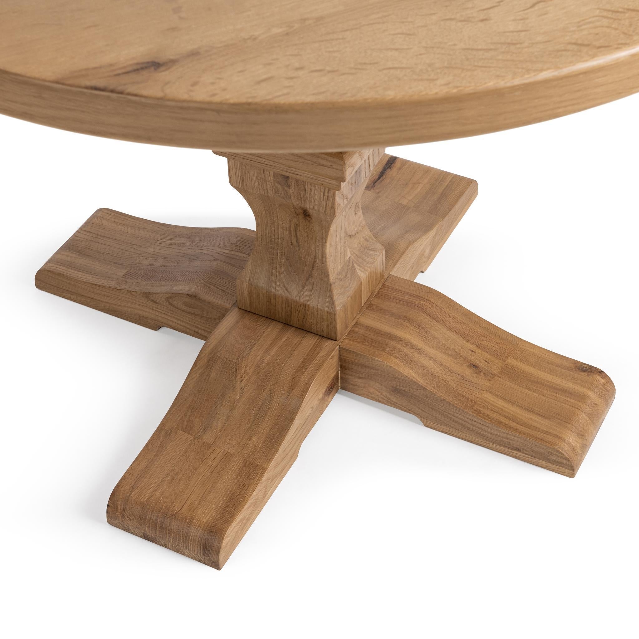 Toscana 42" Round Dining Table - Hampton Sand