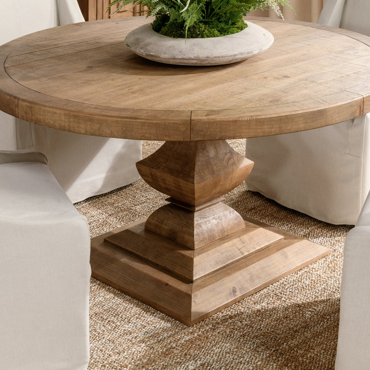 Catalina Dining Table - Sunfield / 55" / Round by Classic Home - view 9