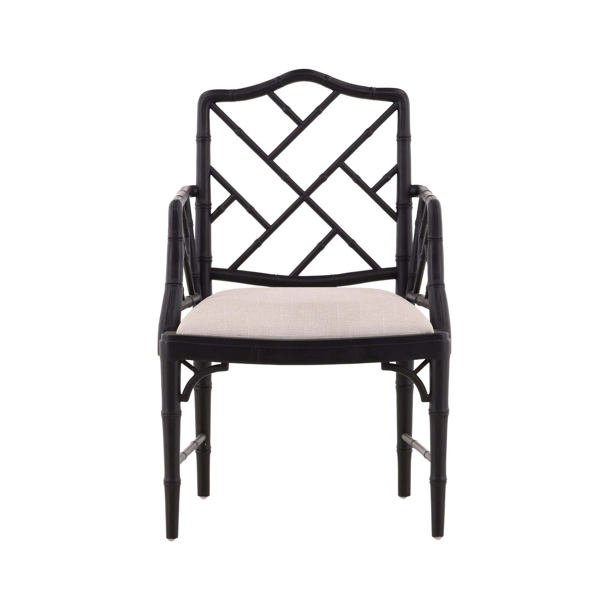 Black Sawyer Arm Chair - 23' detail view by Furniture Classics at ZIN Home