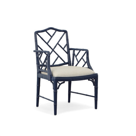 Blue Sawyer Arm Chair - 23'