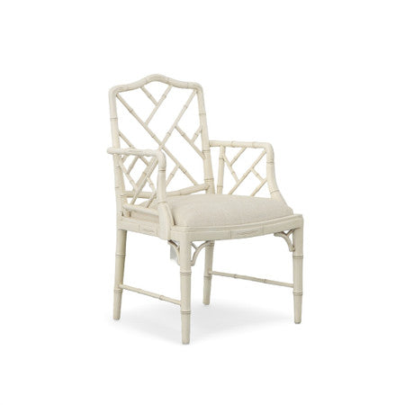 White Sawyer Arm Chair - 23'