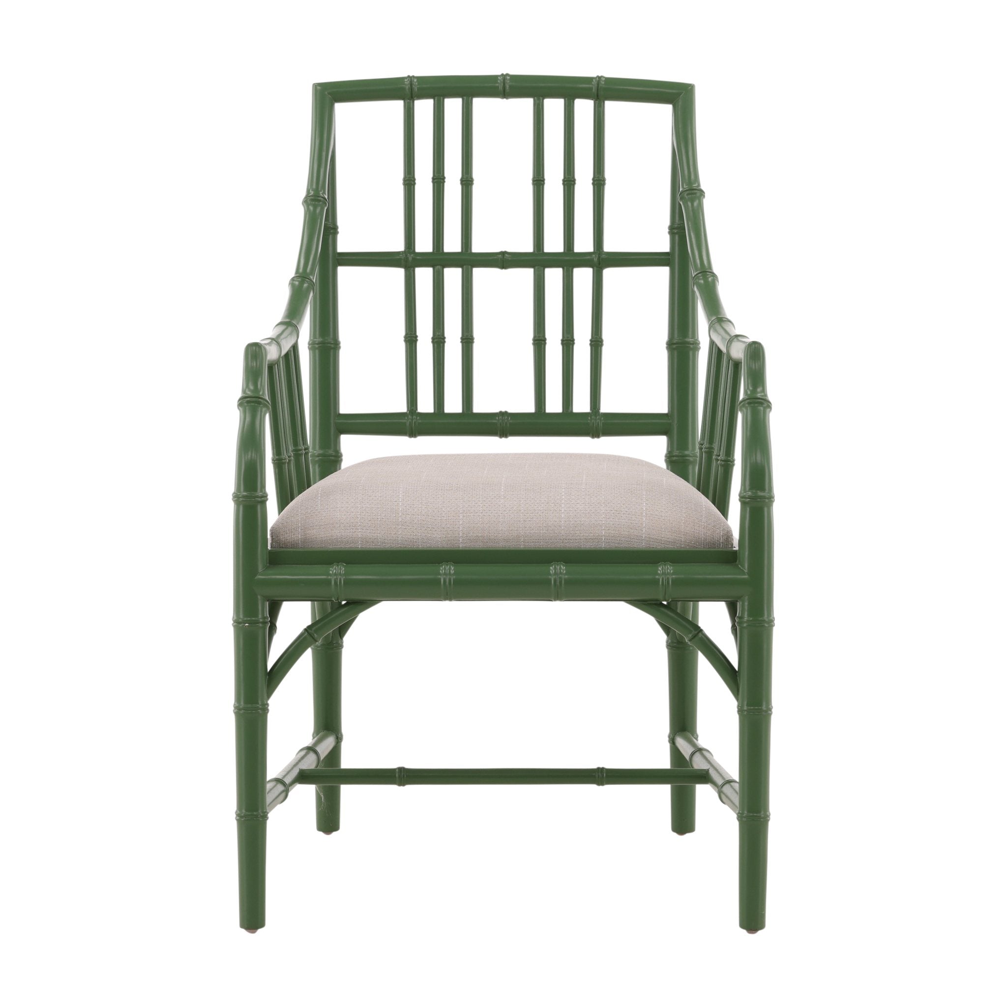 Green Riley Arm Chair - 25' detail view by Furniture Classics at ZIN Home